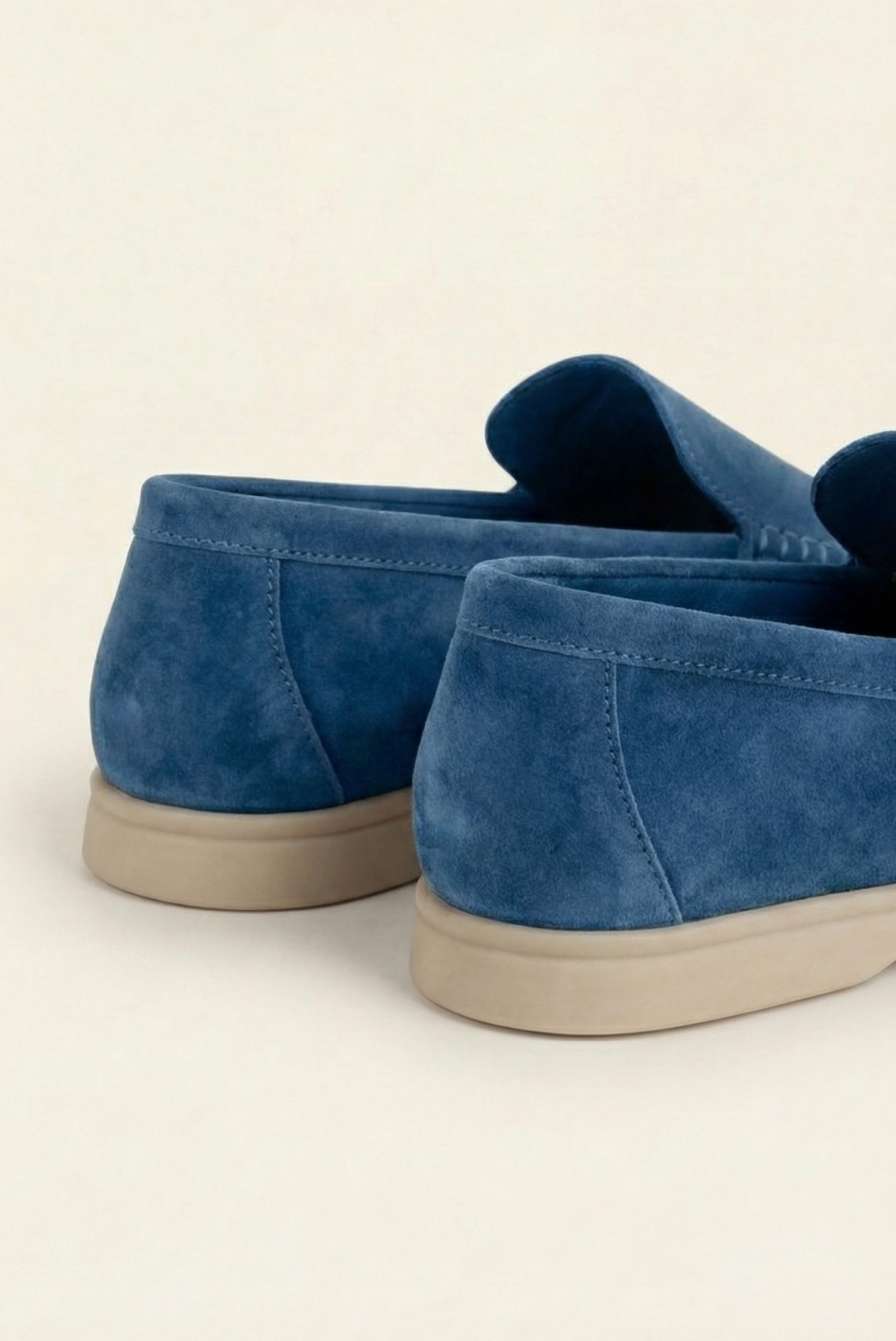 Lacivert Mavi Loafer 4