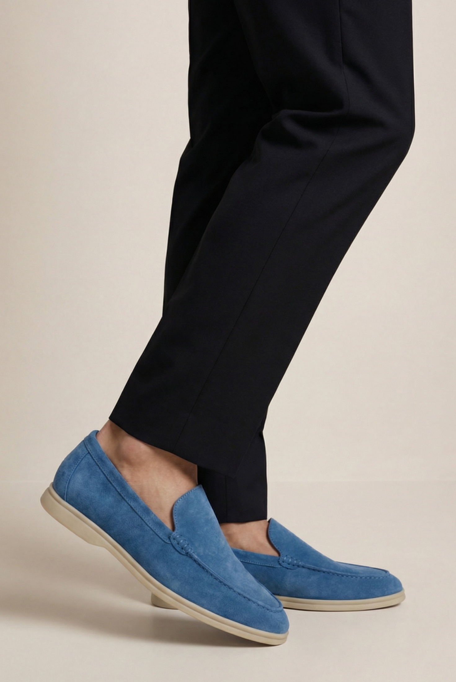 Lacivert Mavi Loafer 6