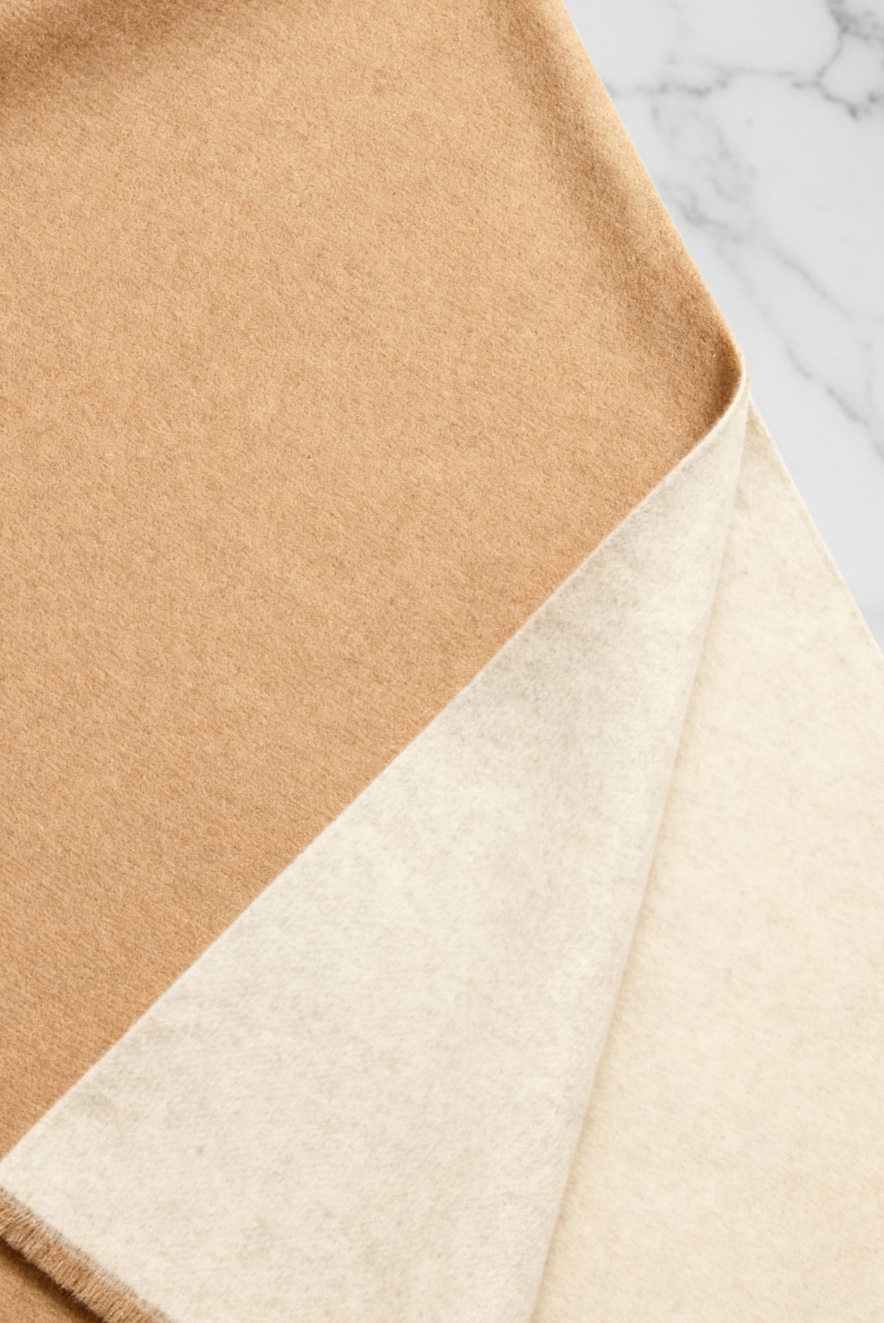 Bej Premium Cashmere Scarf 2