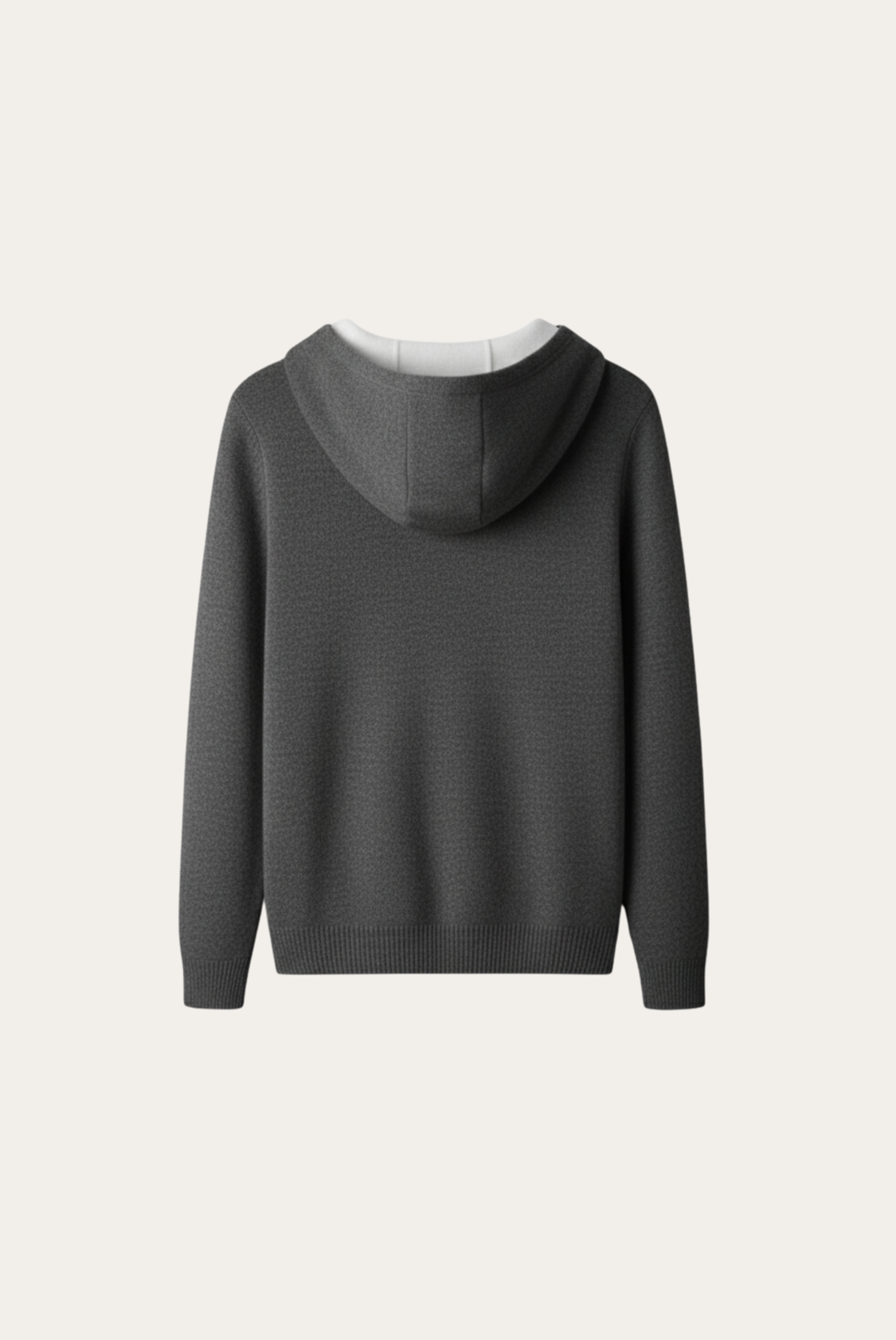Koyu Gri Cashmere Drape Hırka 7