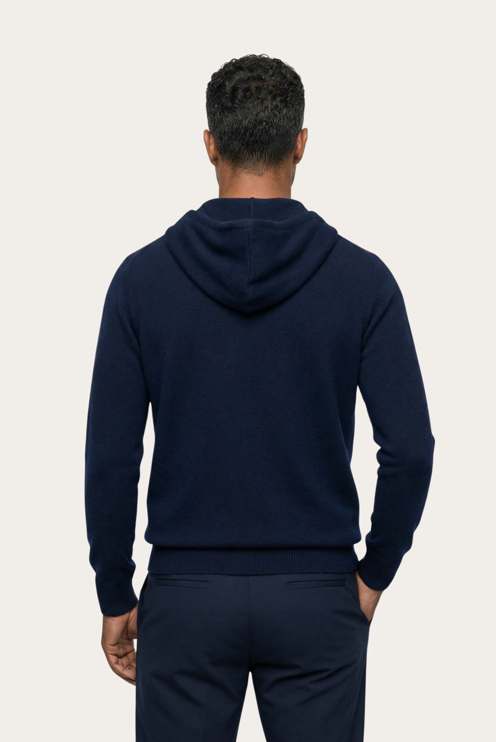 Lacivert Mavi Premium Cashmere Yelek 2
