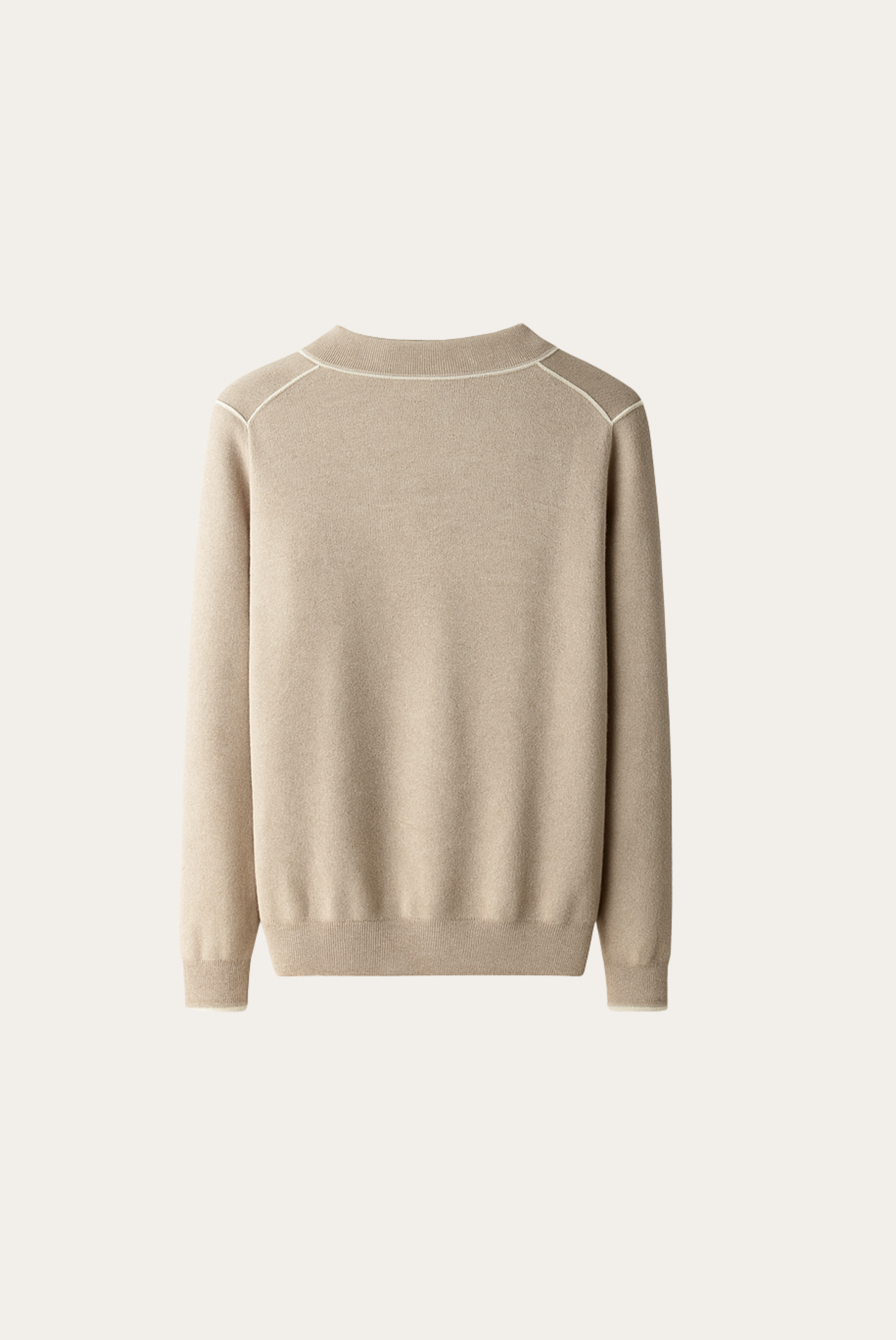 Deve Tüyü Cashmere Uzun Kollu Polo 6