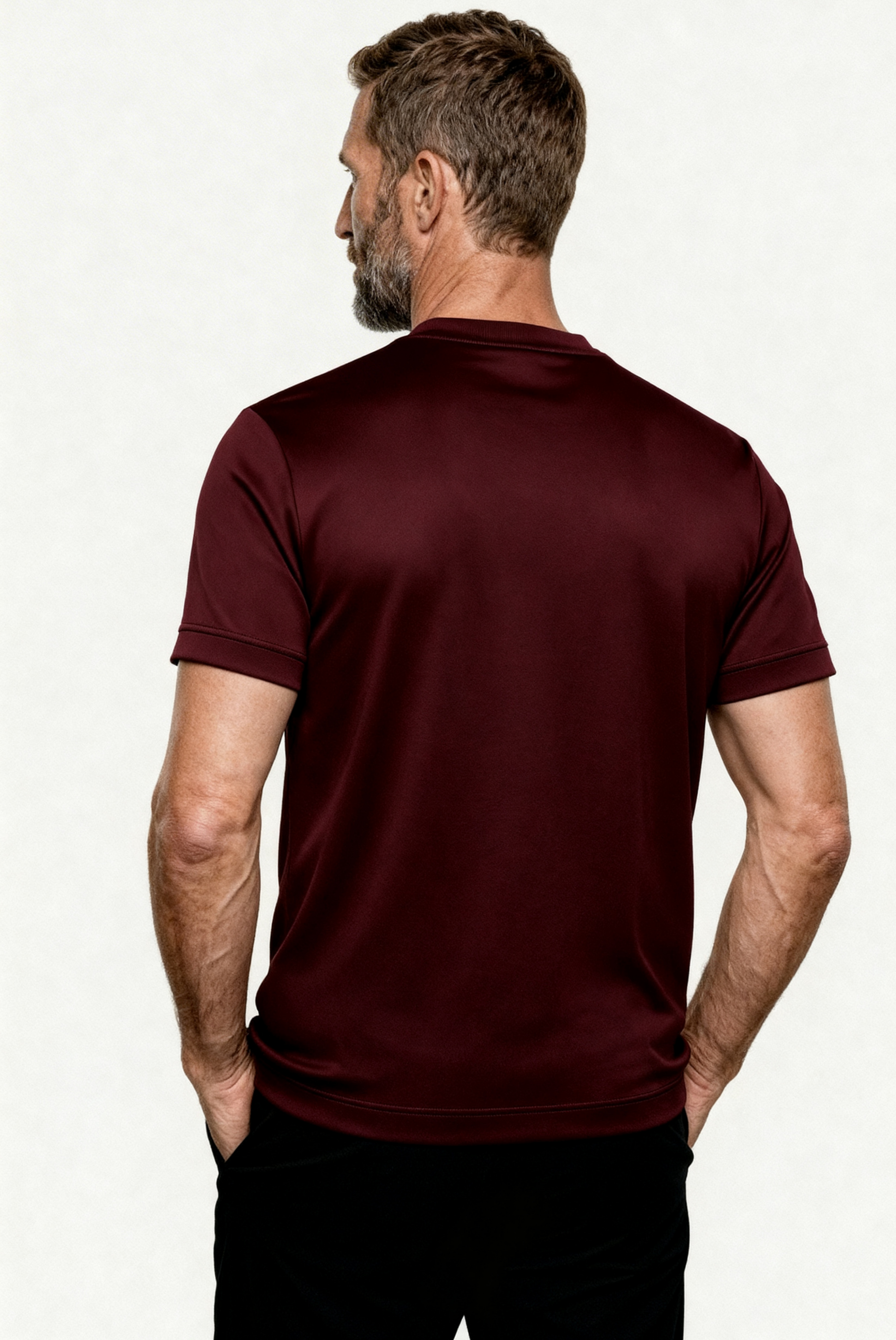 Bordo Imperial Tişört 2