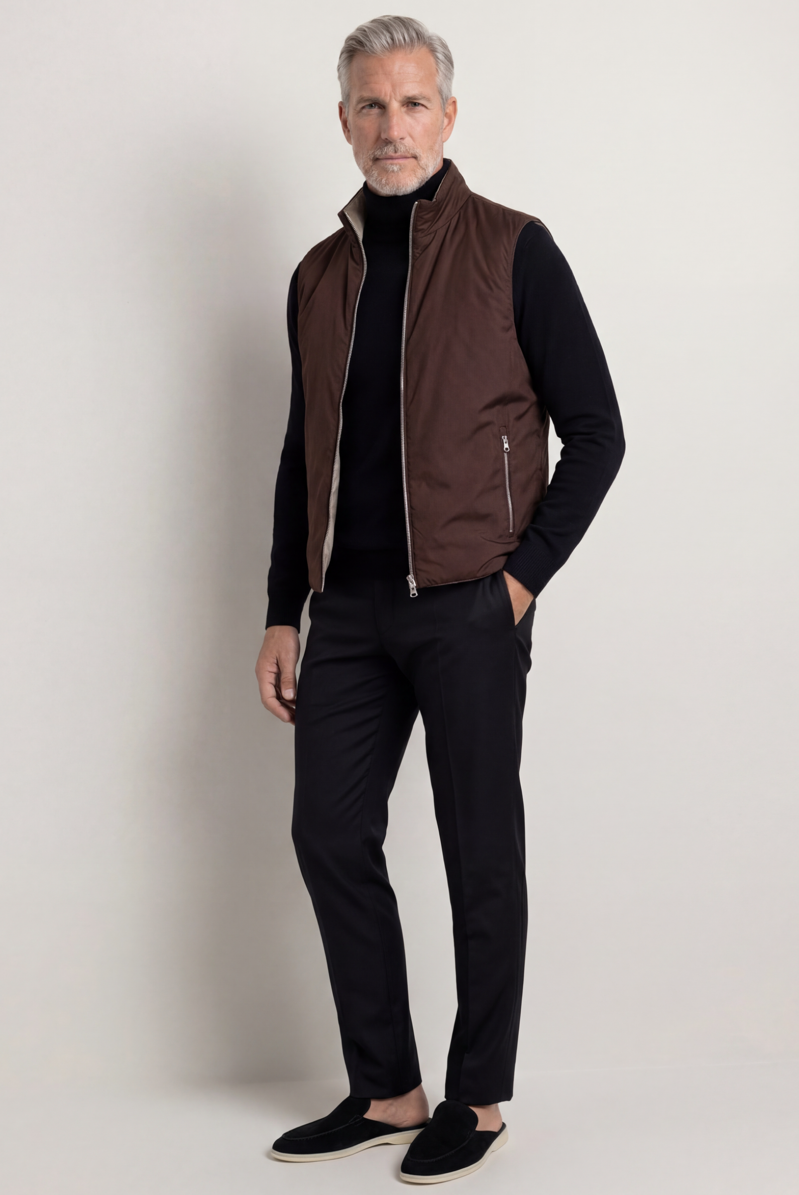Siyah Cashmere Balıkçı Yaka 5
