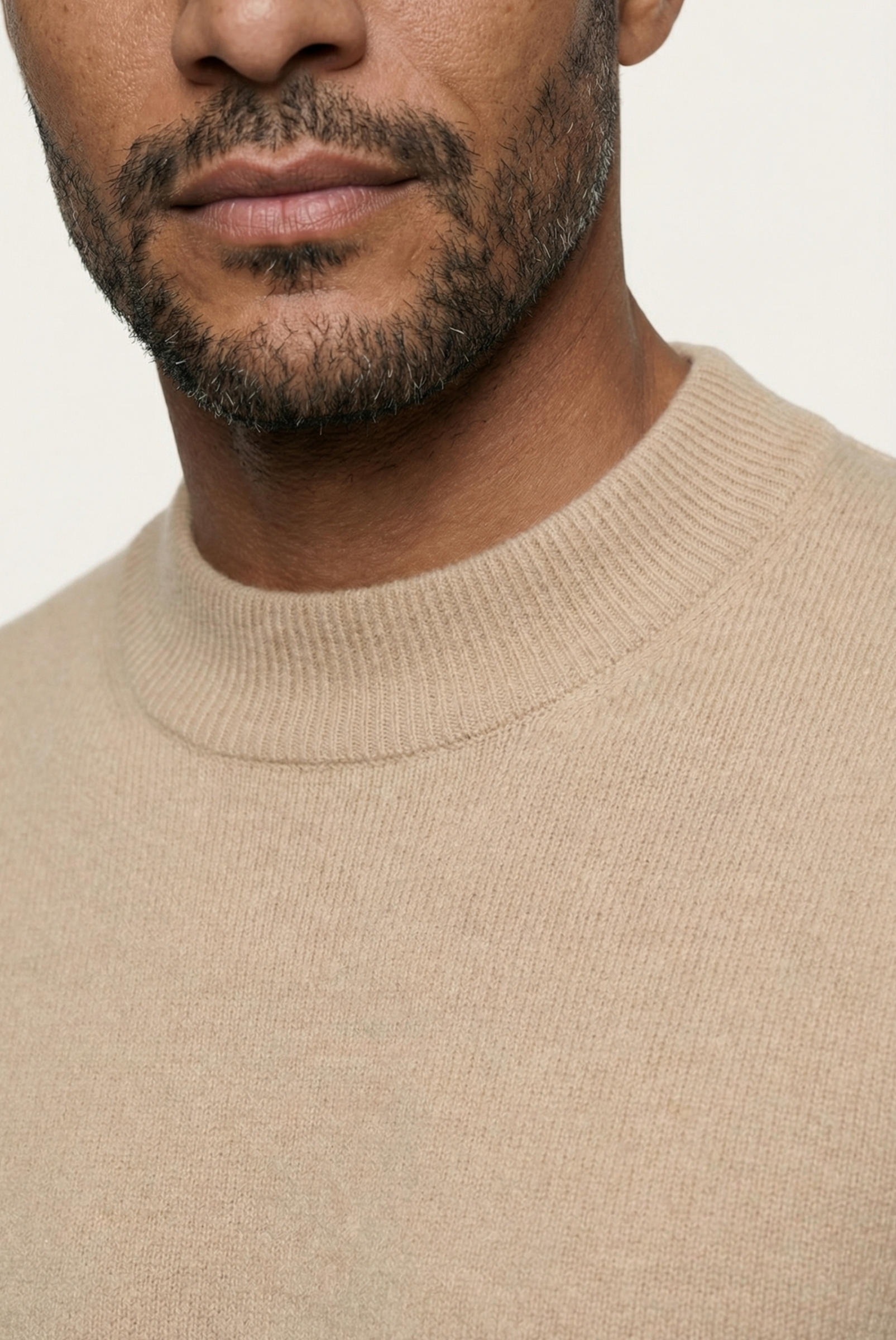 Creme Cashmere Bisiklet Yaka 3