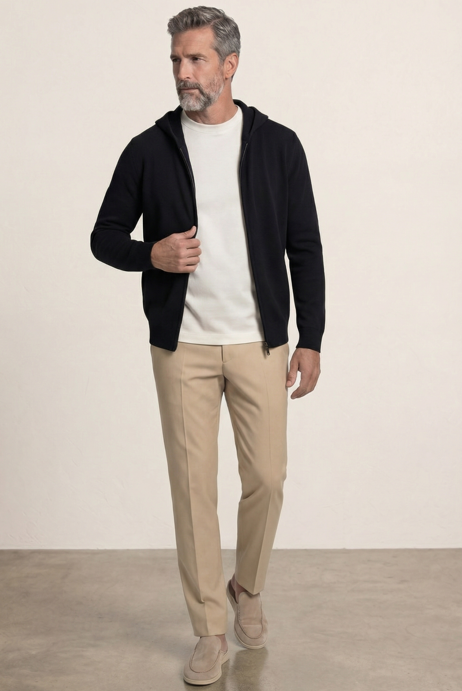 Siyah Premium Cashmere Yelek 5