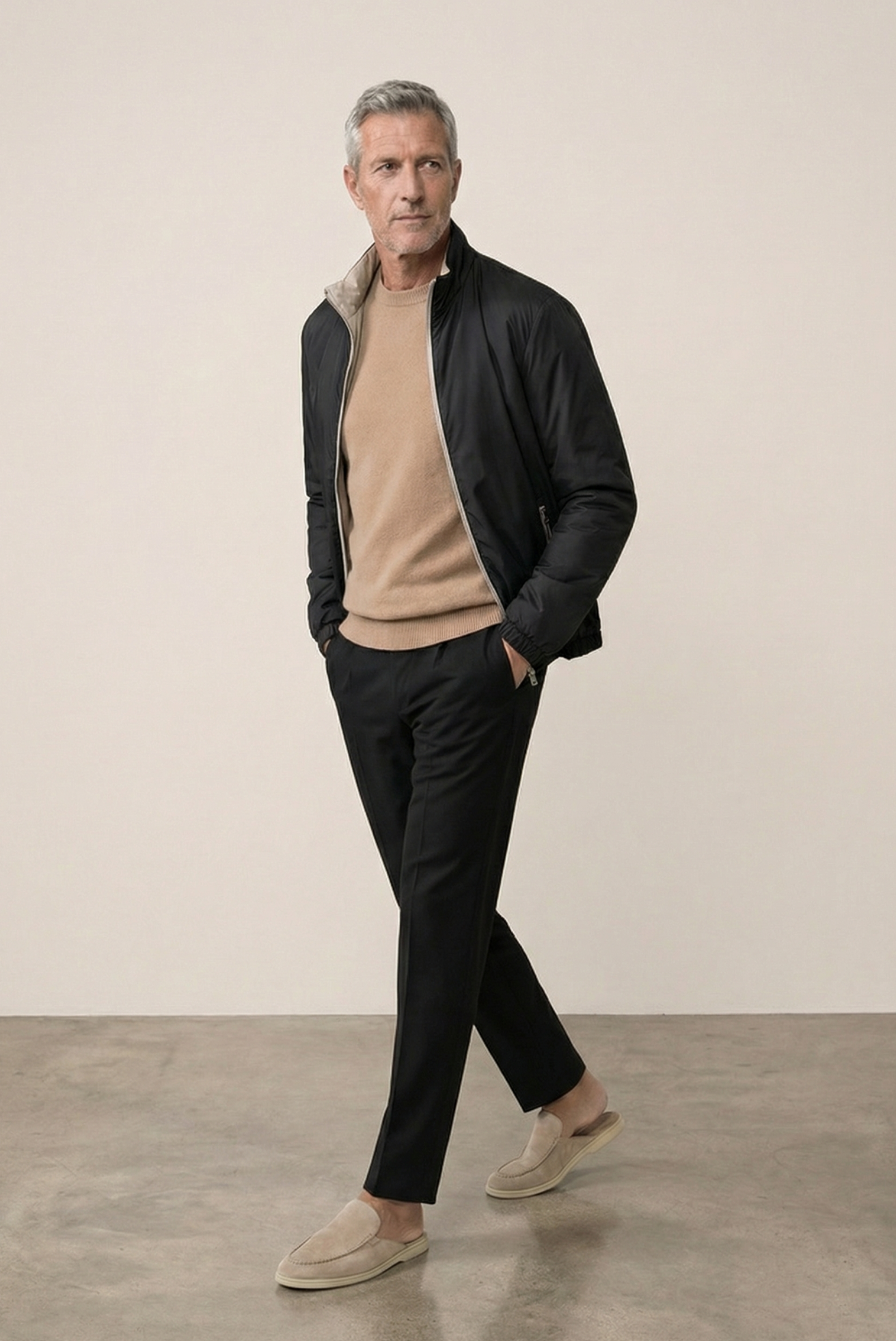Deve Tüyü Cashmere Bisiklet Yaka 5