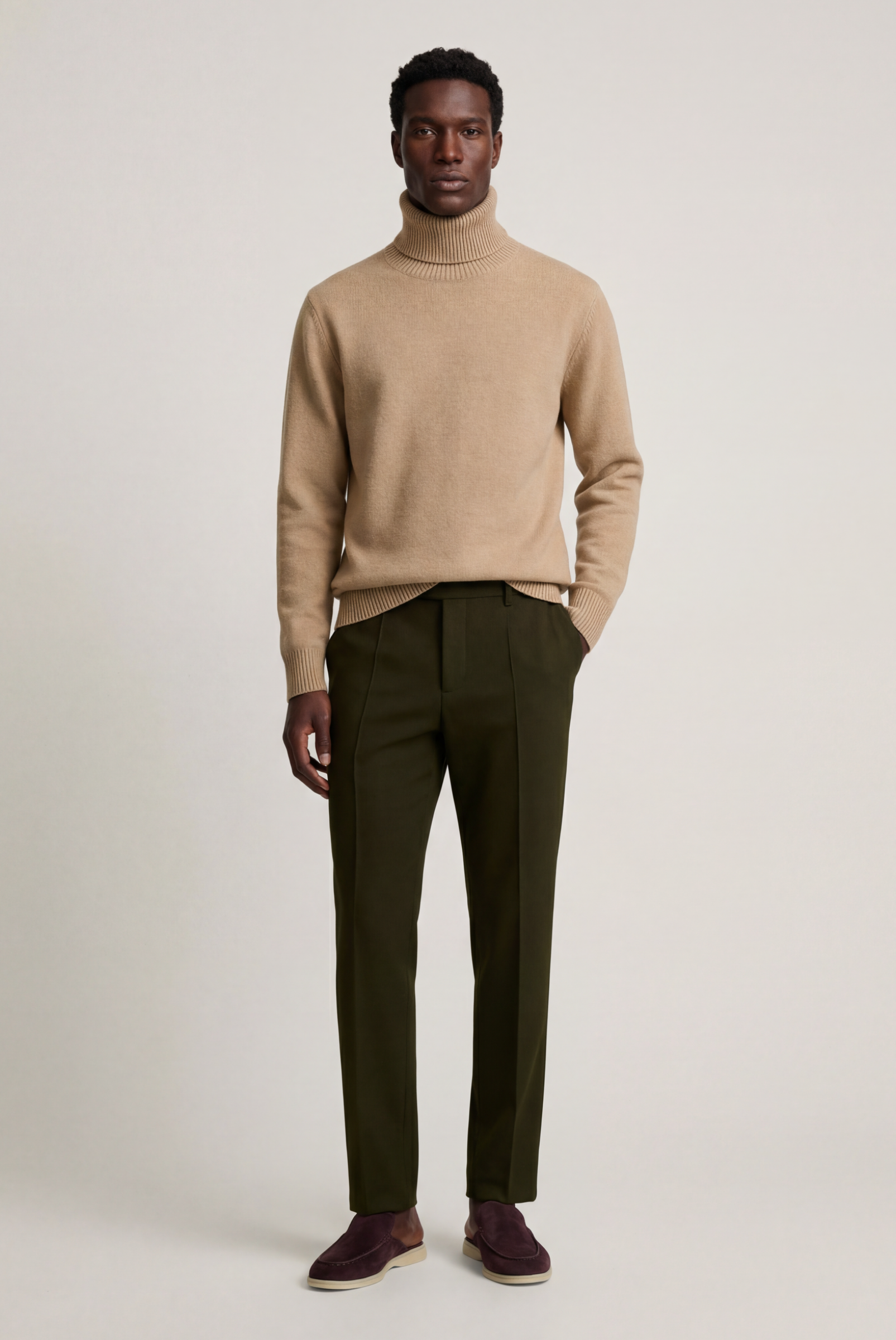 Deve Tüyü Cashmere Balıkçı Yaka 5