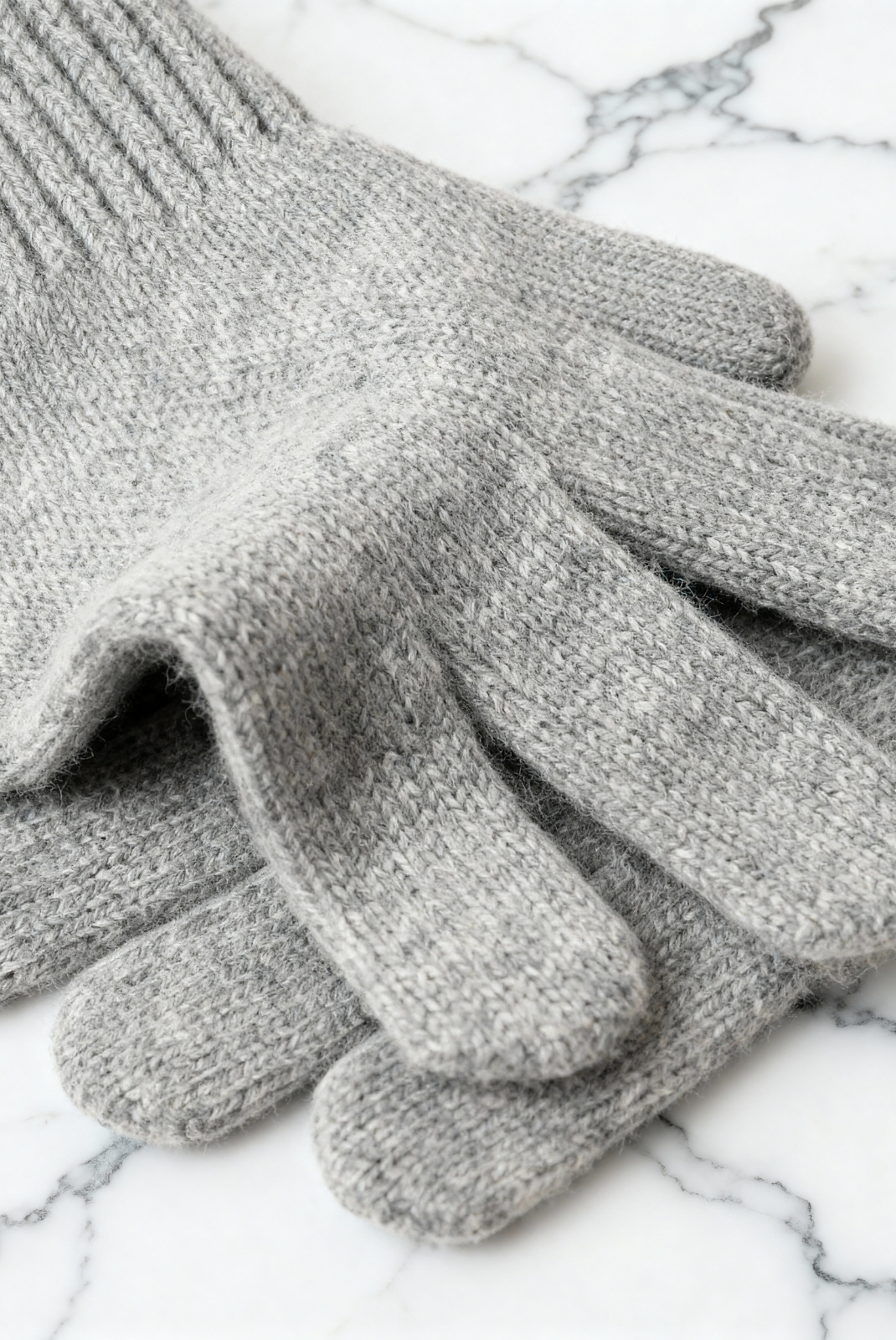 Açık Gri Merino Wool Wintertime Essentials 4