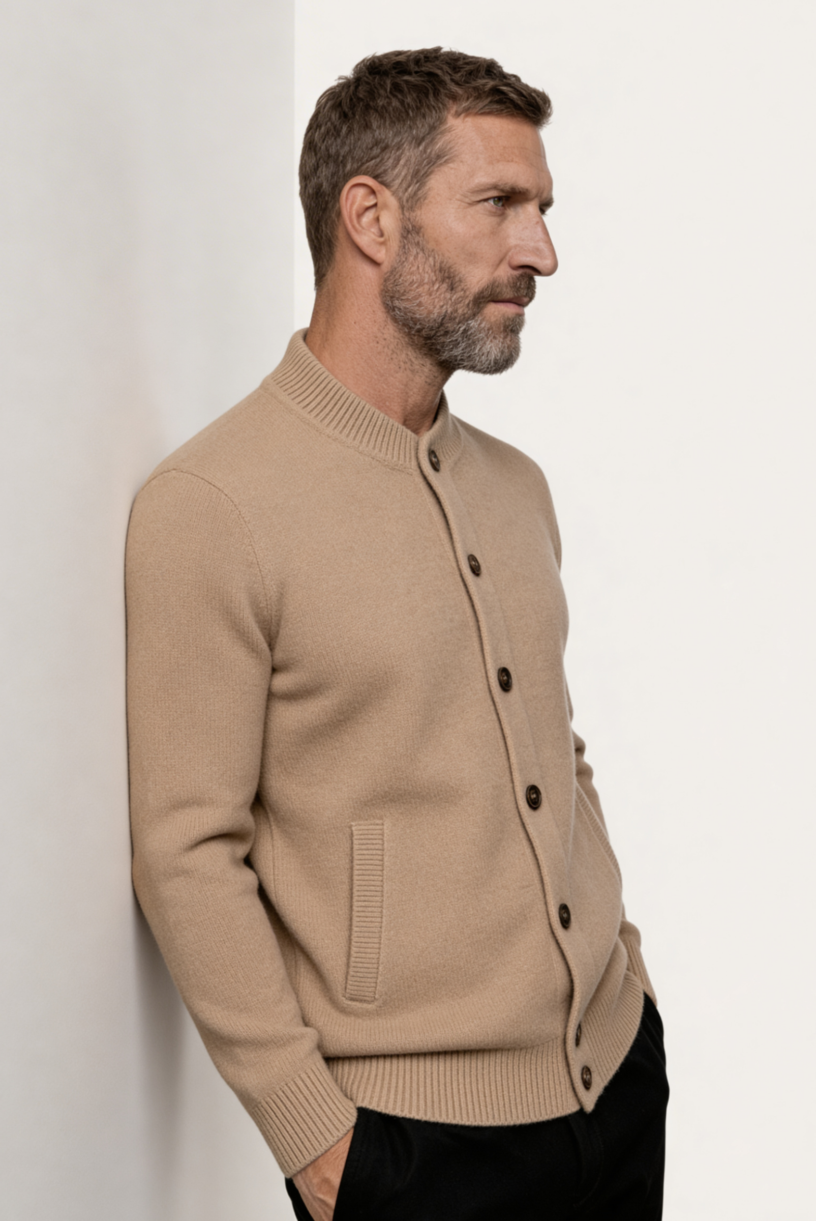 Deve Tüyü Cashmere Hırka 4