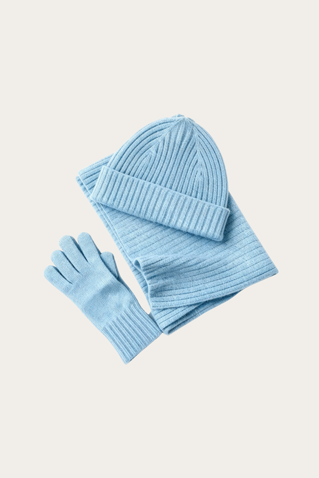 Açık Mavi Merino Wool Wintertime Essentials 1