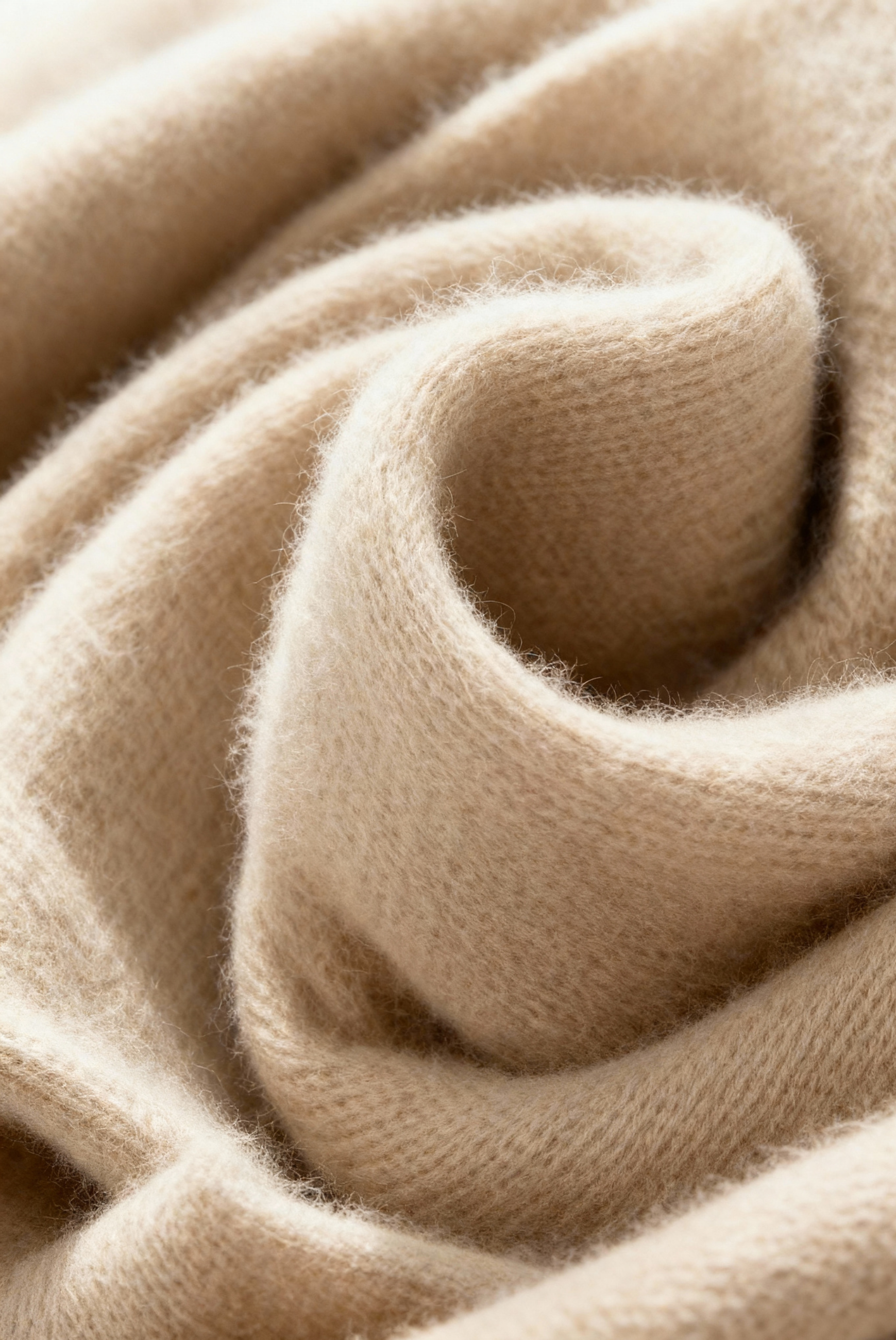 Bej Premium Cashmere Scarf 4