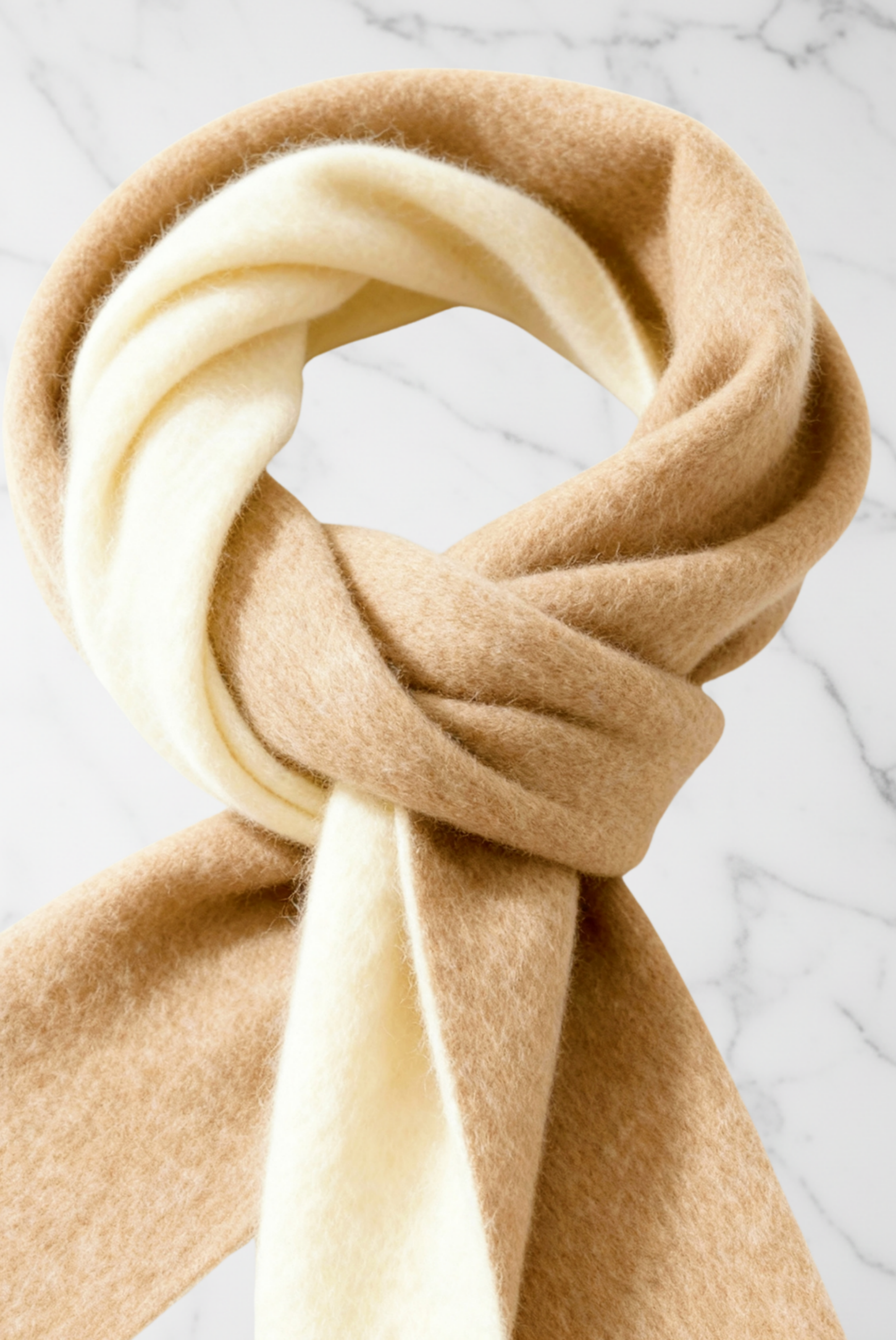 Bej Premium Cashmere Scarf 3