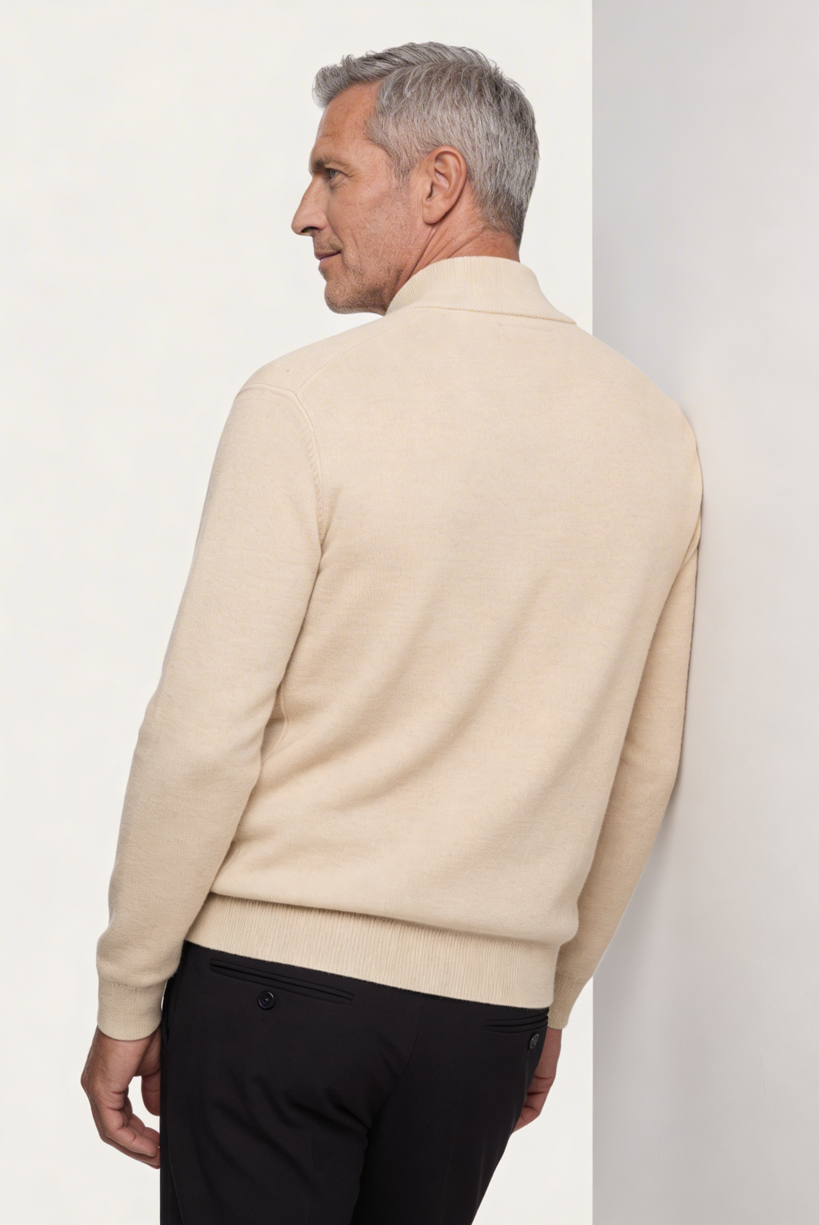 Deve Tüyü Inside-Out Cashmere Hırka 4