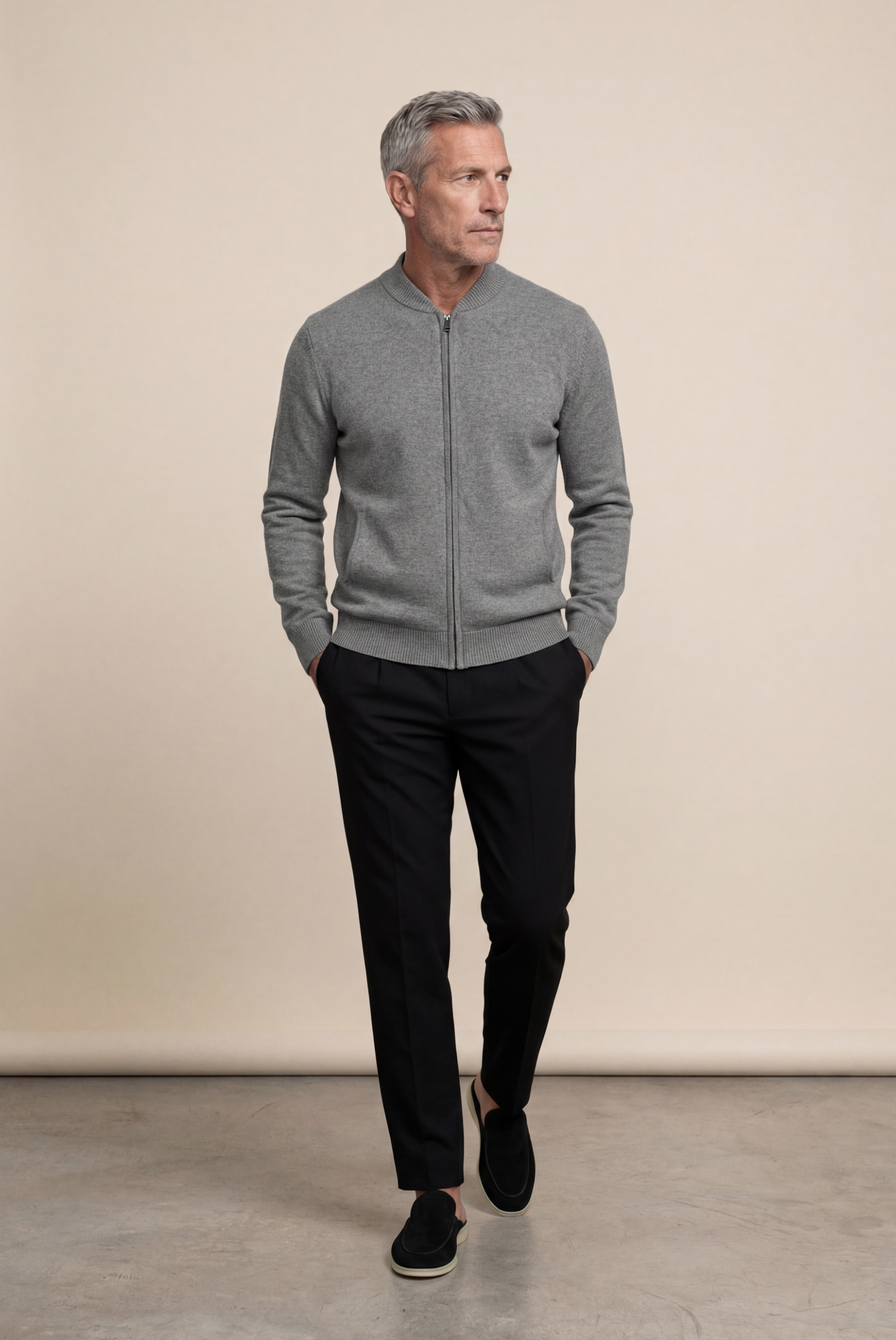 Gri Cashmere Jumper 5