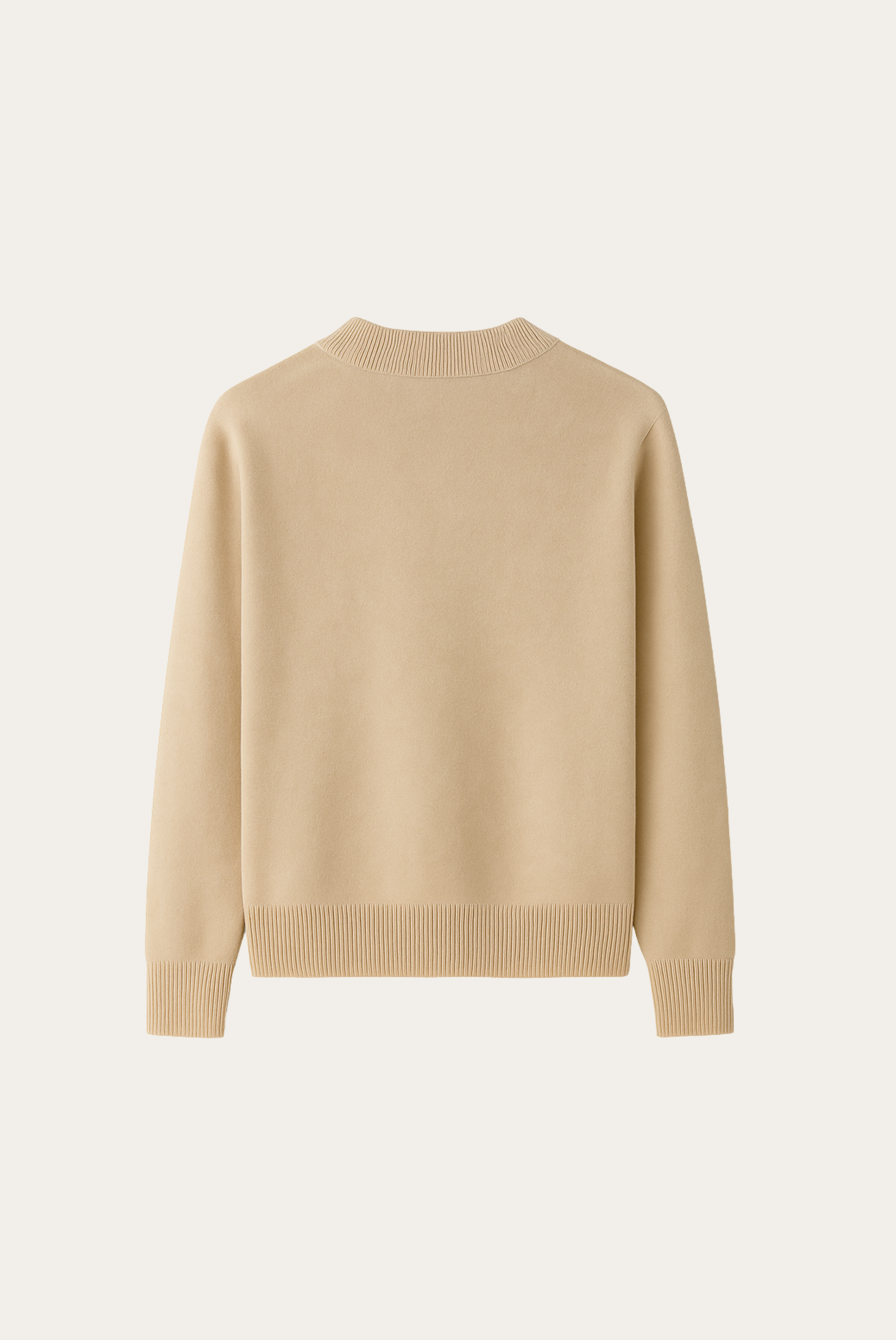 Creme Cashmere Bisiklet Yaka 7