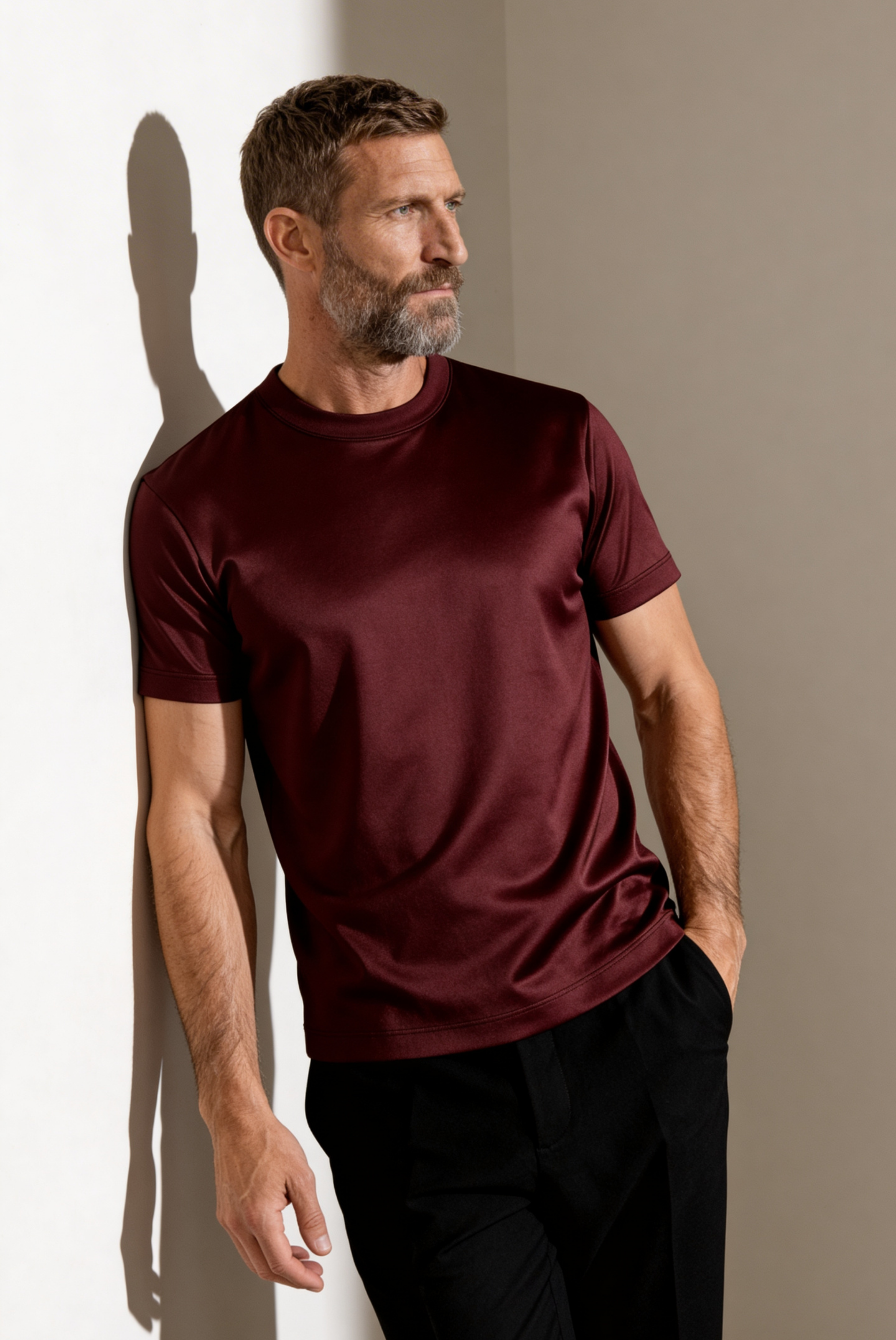 Bordo Imperial Tişört 4