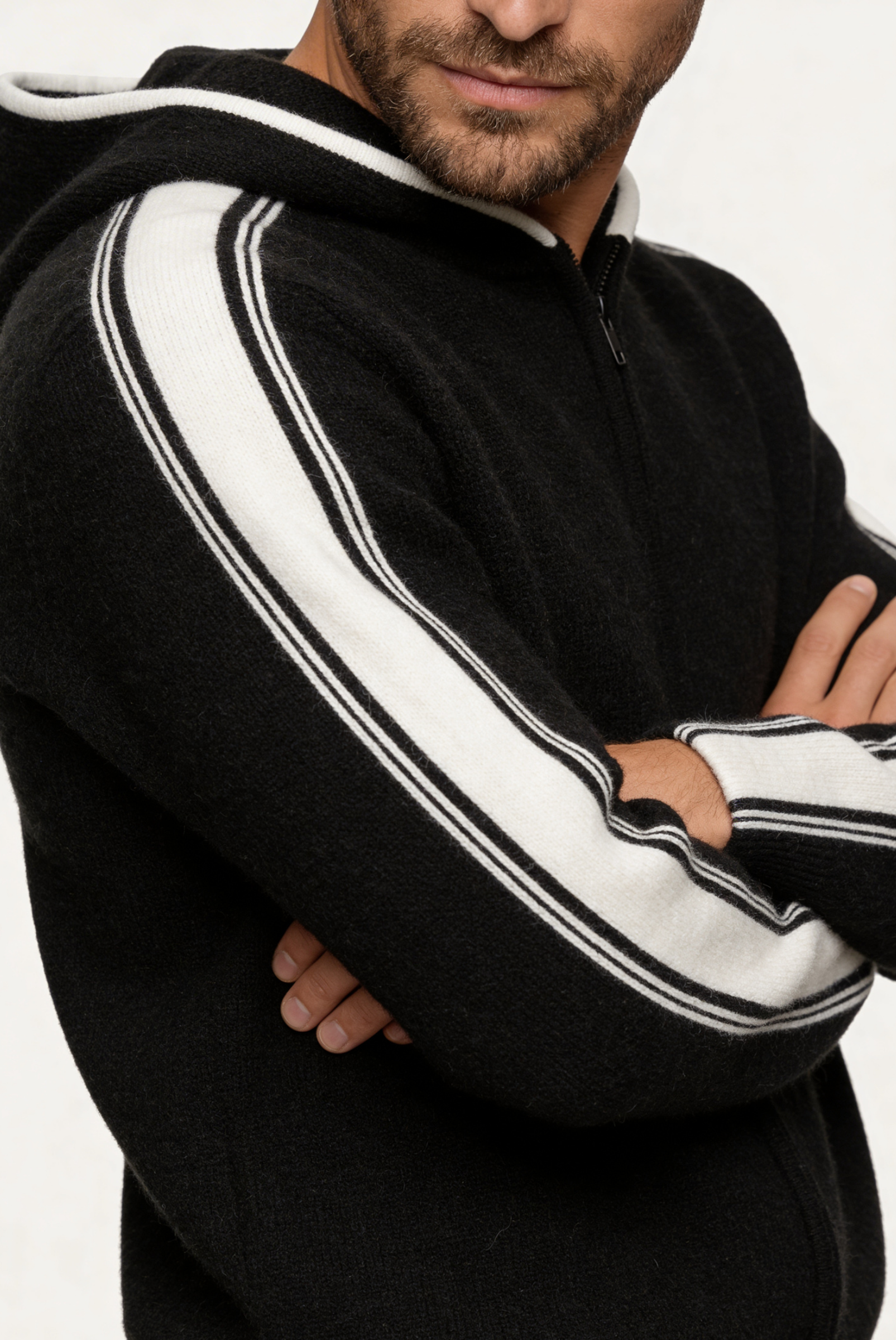 Siyah Merino Wool Eşofman Takımı 3