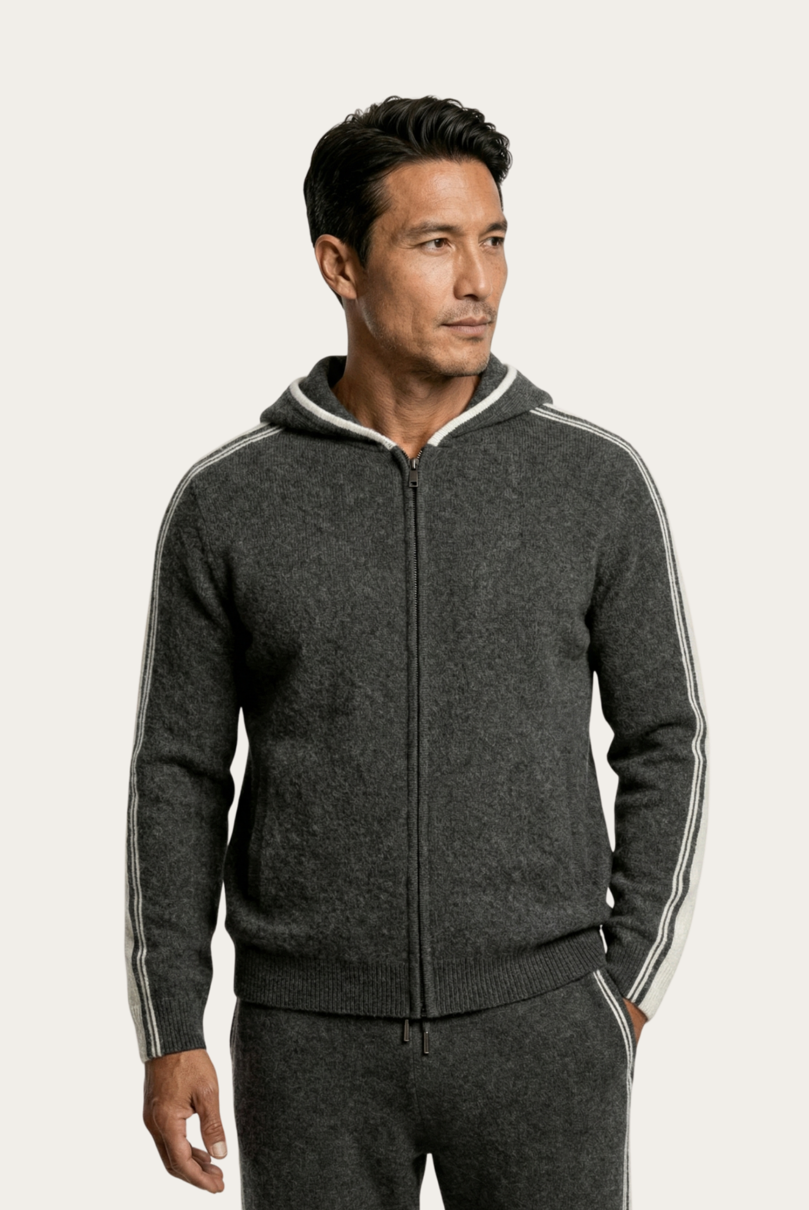 Koyu Gri Merino Wool Eşofman Takımı 1