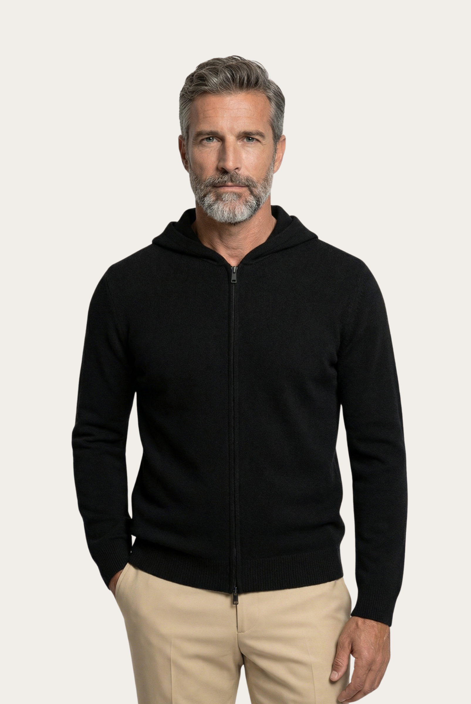 Siyah Premium Cashmere Yelek 1