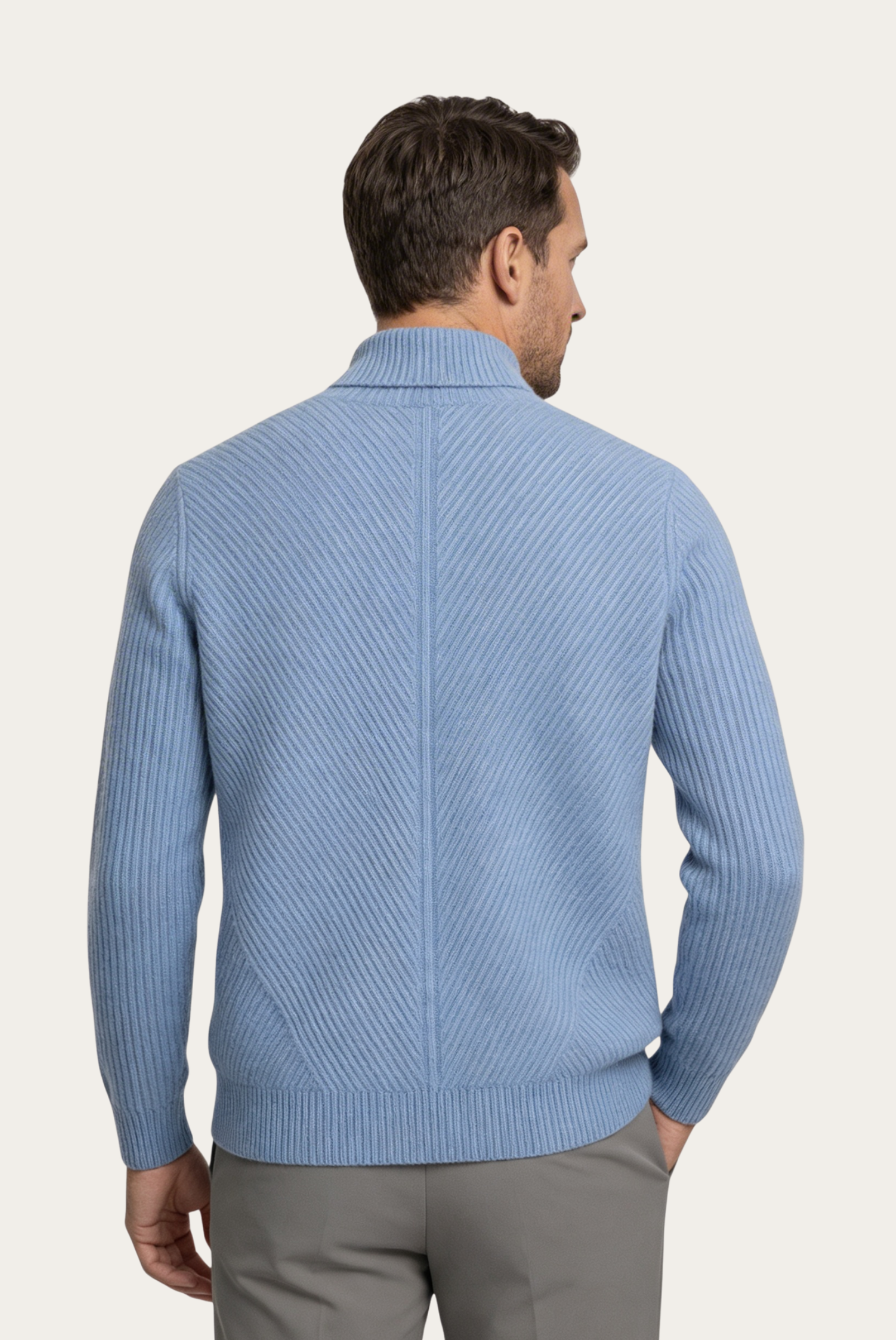 Mavi Ribbed Cashmere Kazak 2