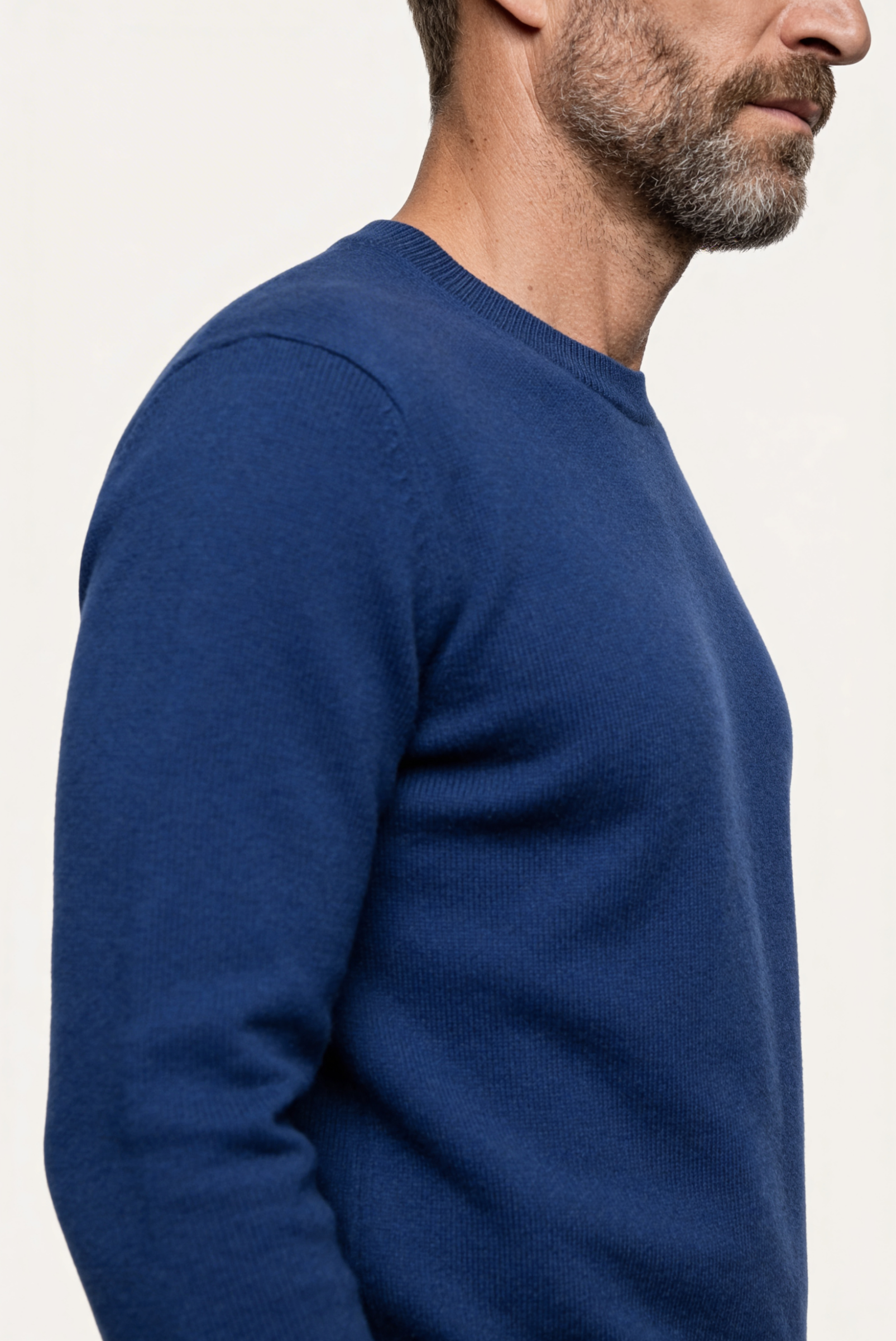 Mavi Cashmere Bisiklet Yaka 3
