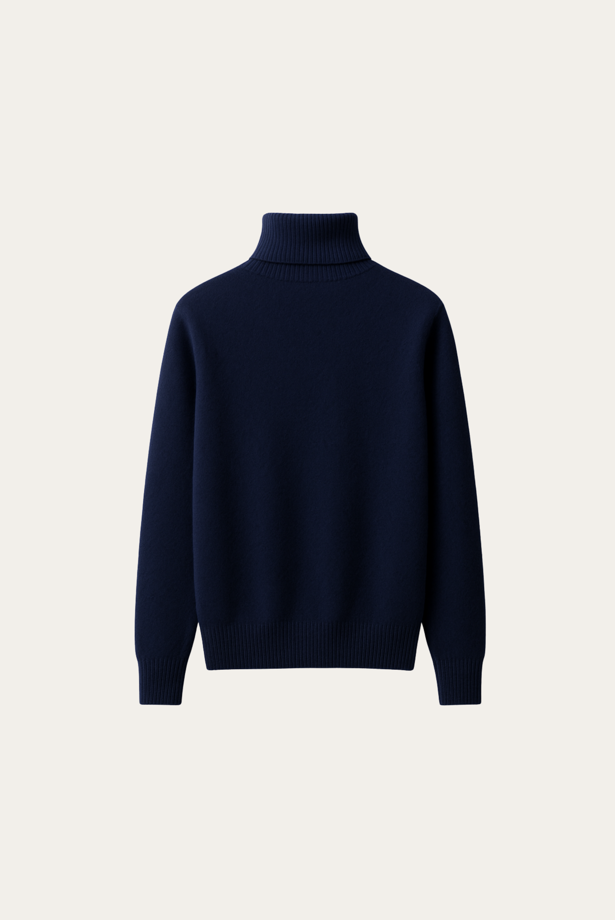 Lacivert Mavi Cashmere Balıkçı Yaka 7