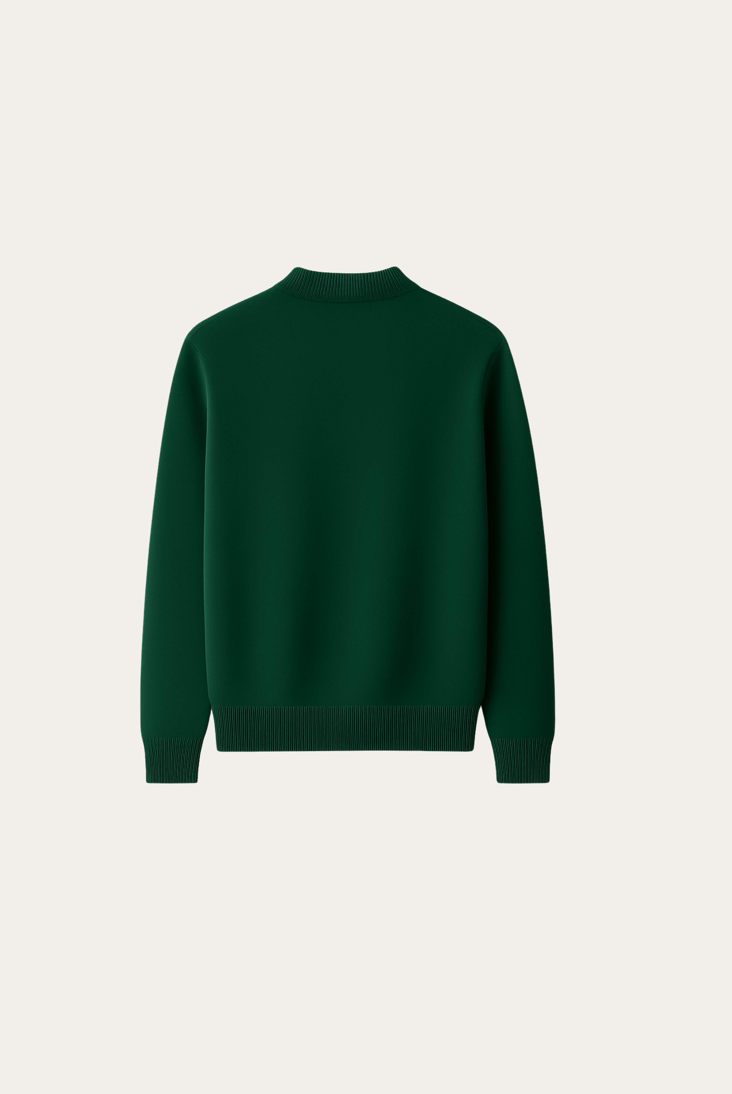 Yeşil Wool Bisiklet Yaka 7