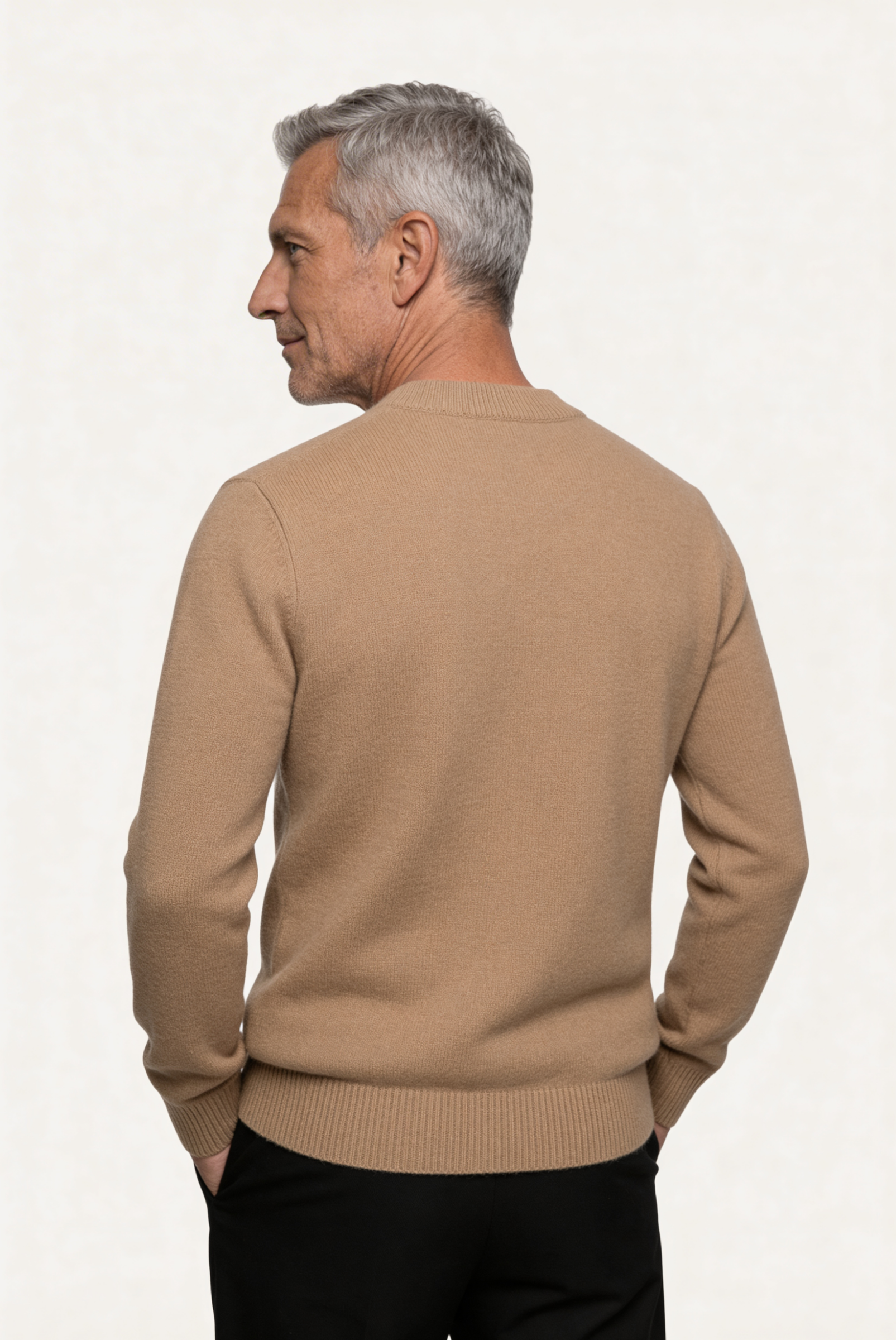 Deve Tüyü Cashmere Bisiklet Yaka 3