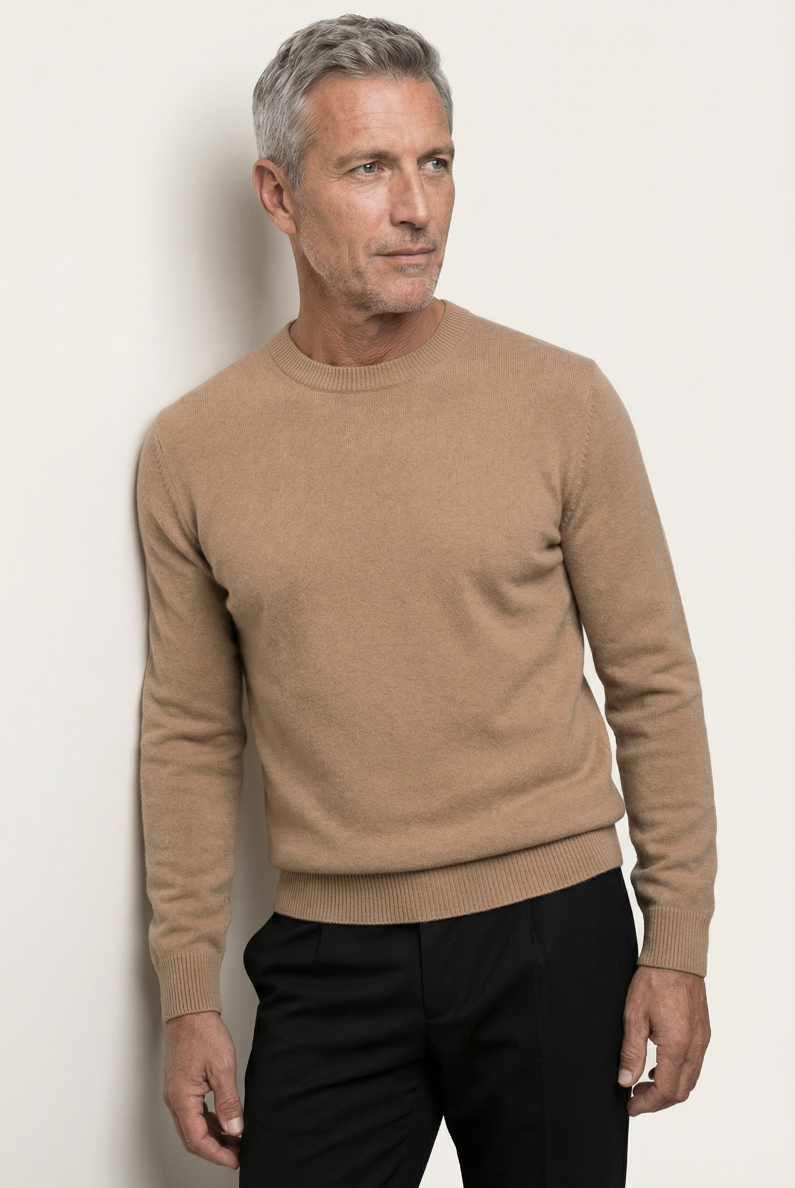 Deve Tüyü Cashmere Bisiklet Yaka 2
