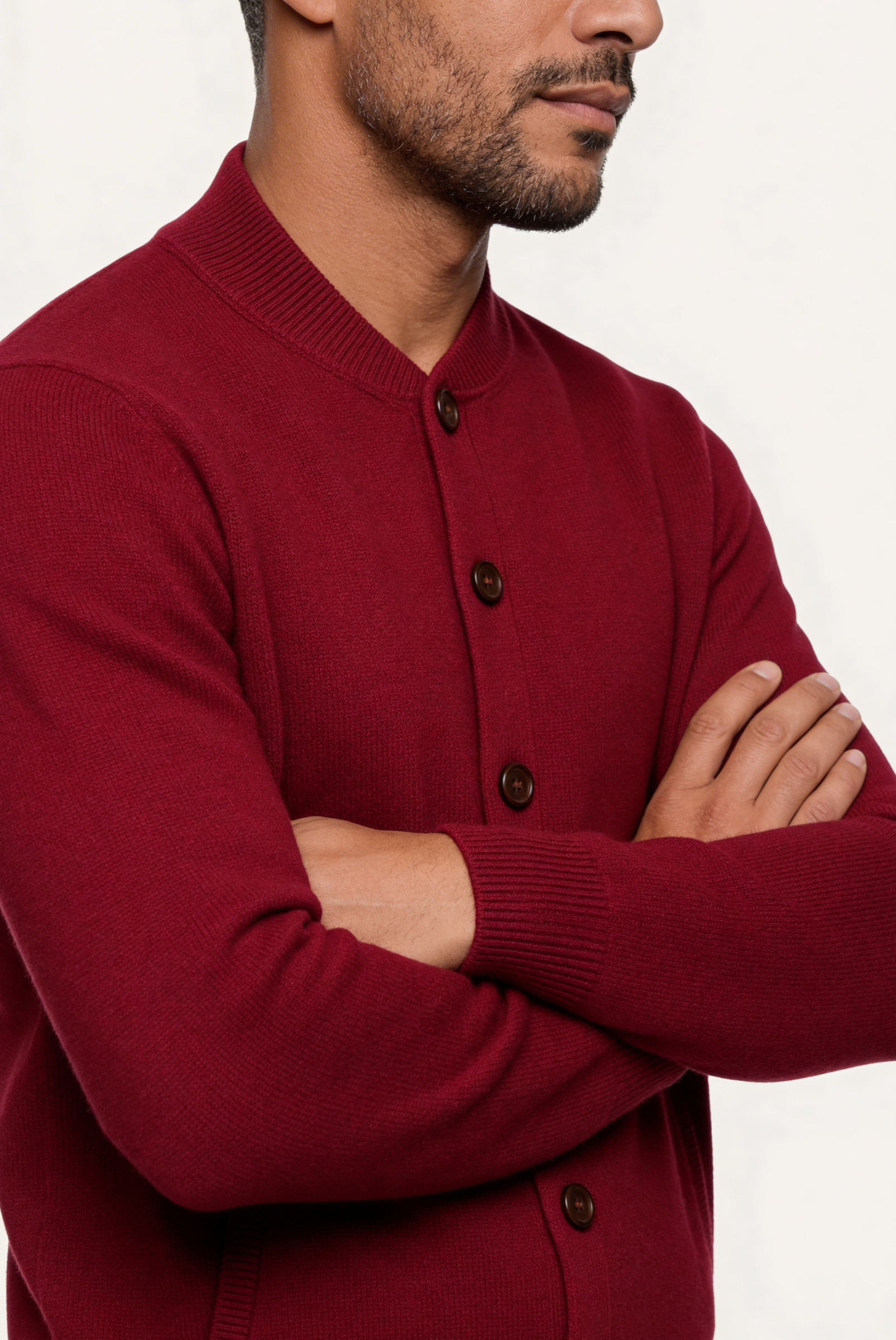 Kırmızı Cashmere Hırka 3
