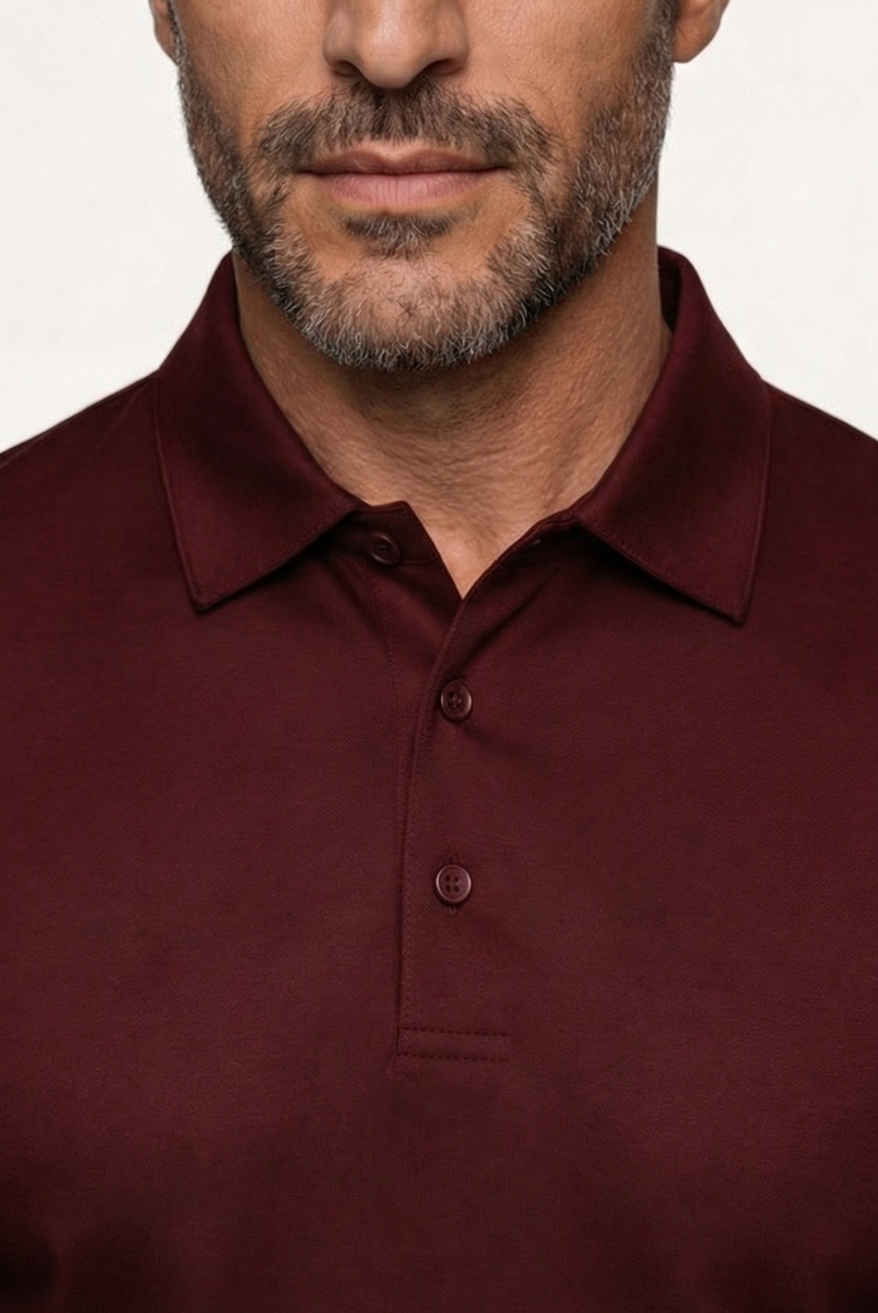 Bordo Imperial Uzun Kollu Polo 3