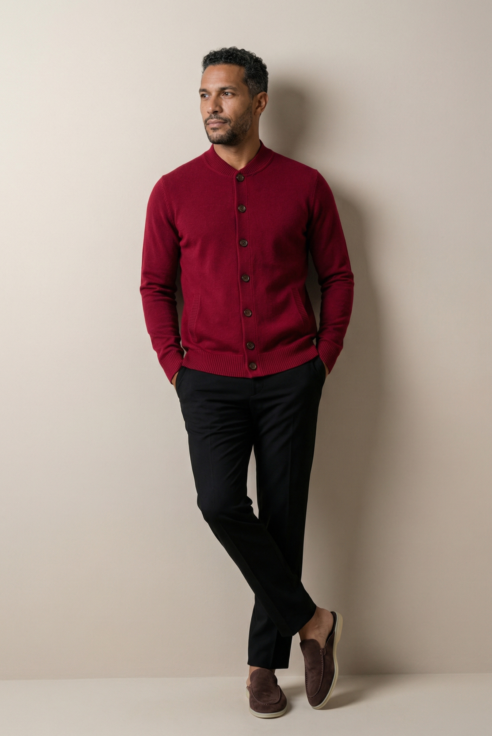 Kırmızı Cashmere Hırka 5