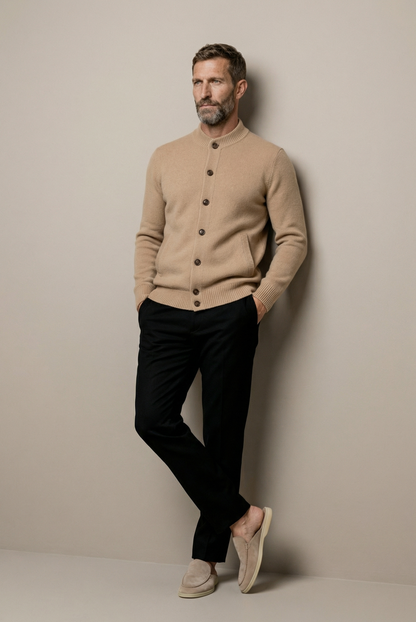 Deve Tüyü Cashmere Hırka 5