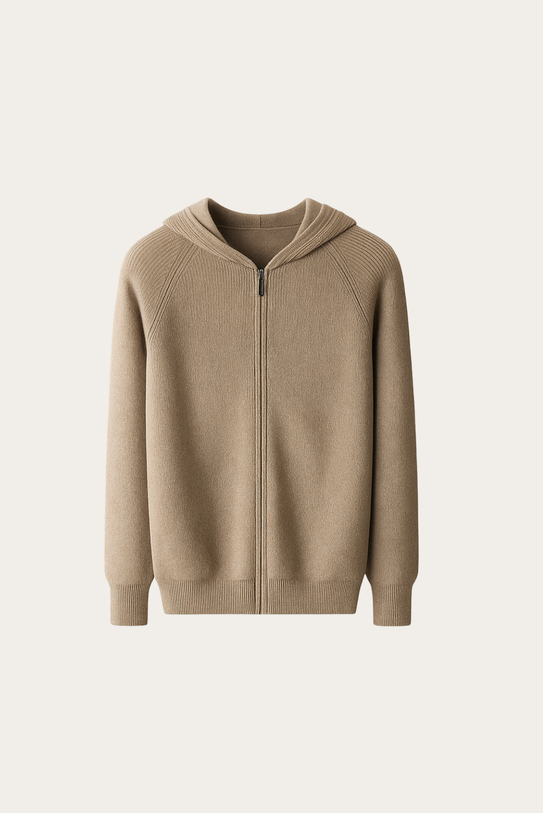 Deve Tüyü Wool Zip Ceket 6