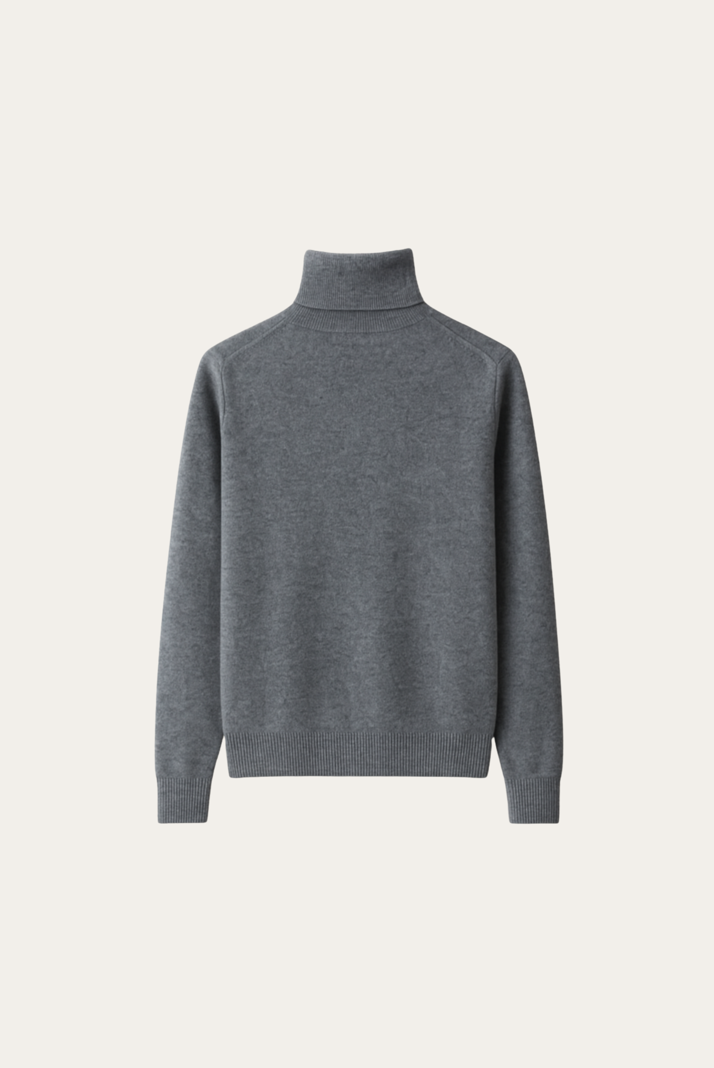 Gri Cashmere Balıkçı Yaka 7