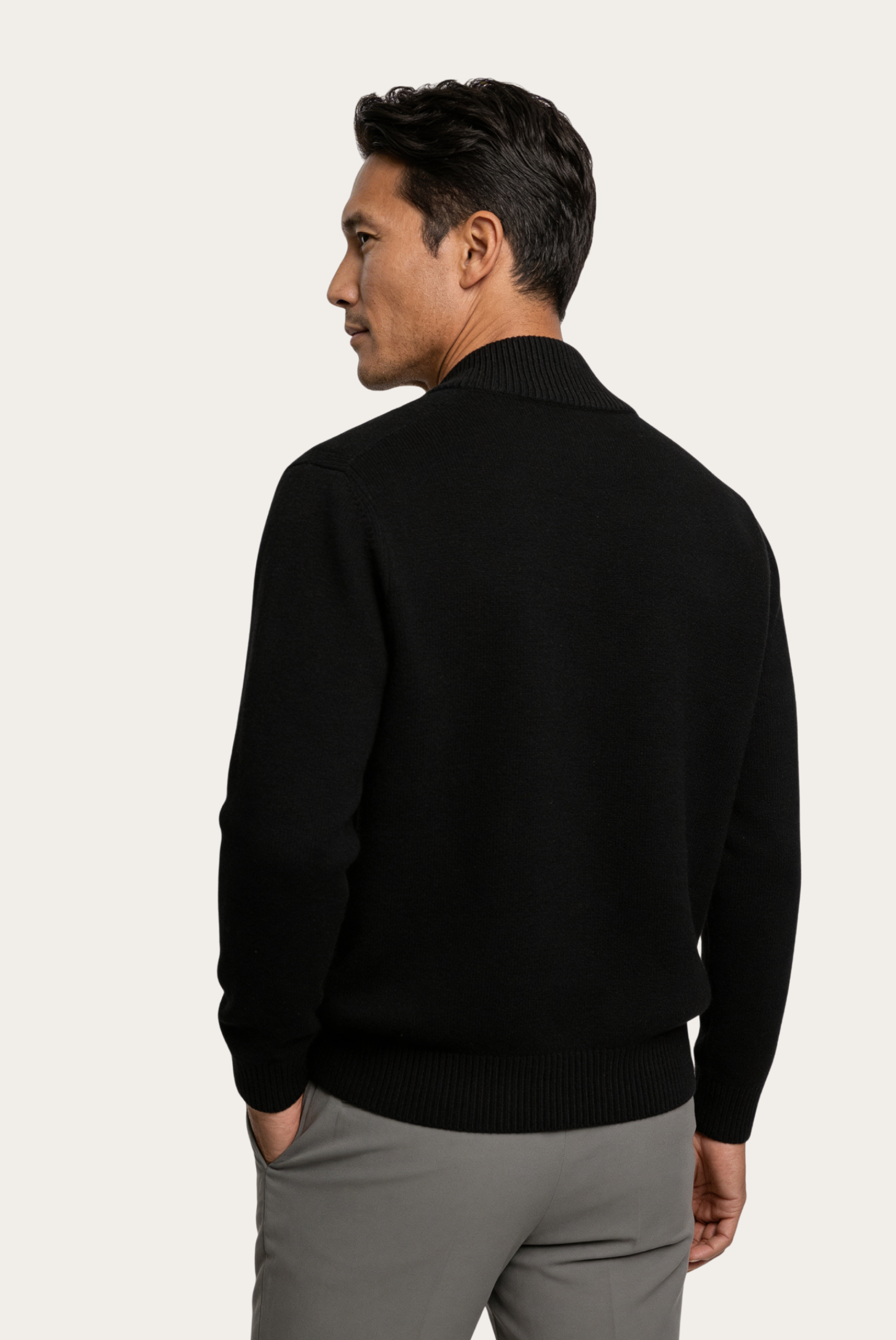 Siyah Cashmere Hırka 2