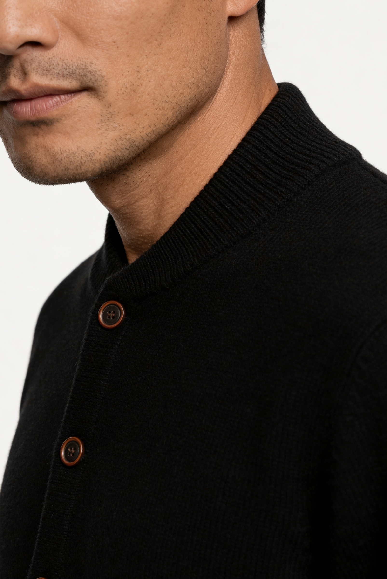 Siyah Cashmere Hırka 3