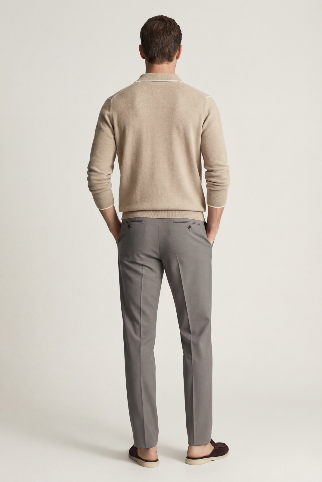 Deve Tüyü Cashmere Uzun Kollu Polo 3