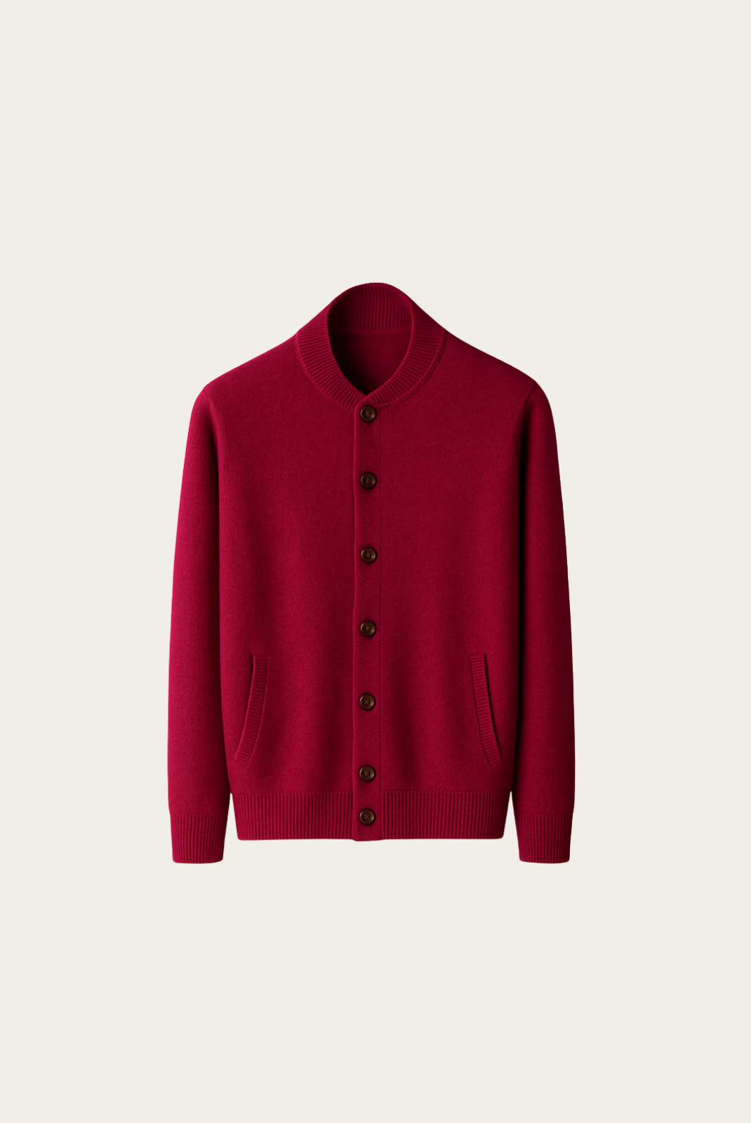 Kırmızı Cashmere Hırka 6