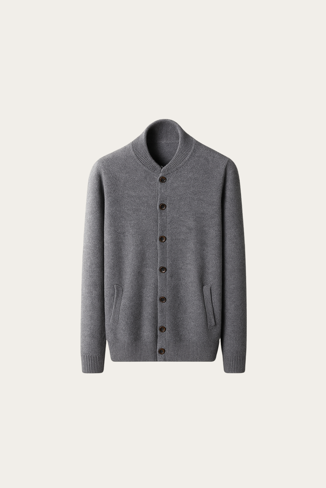 Gri Cashmere Hırka 6