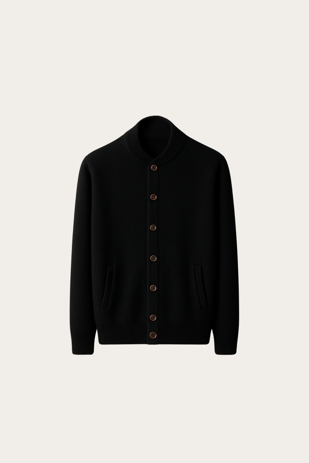 Siyah Cashmere Hırka 6