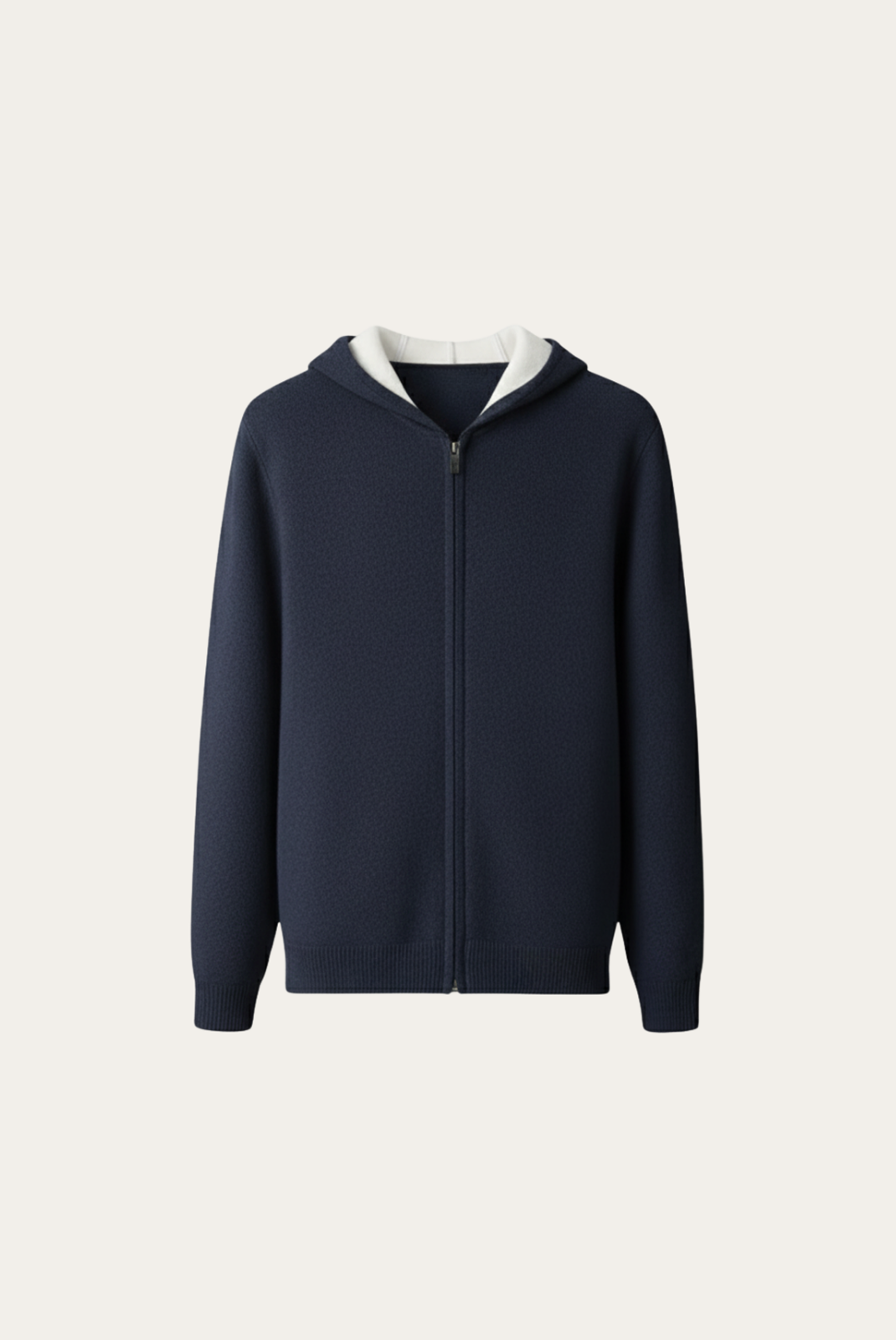 Lacivert Mavi Cashmere Drape Hırka 6