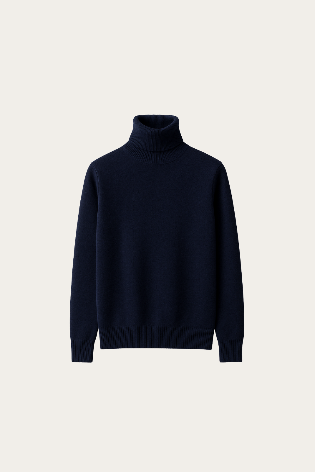 Lacivert Mavi Cashmere Balıkçı Yaka 6