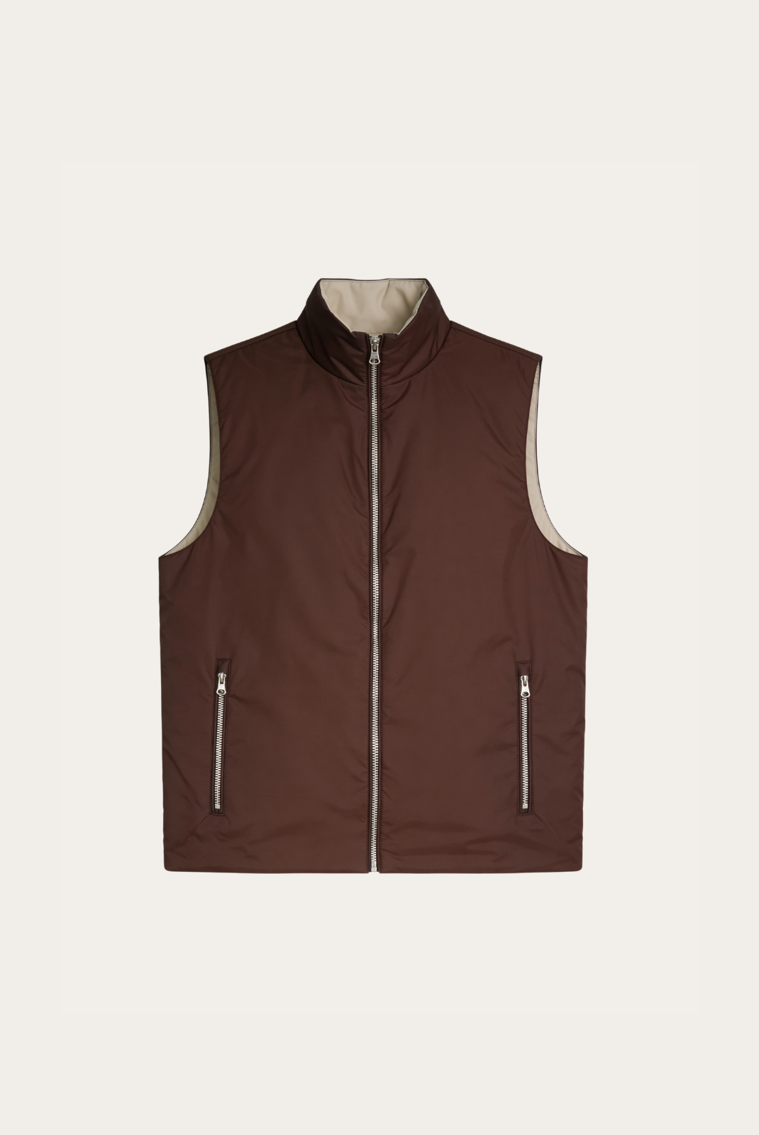 Kahverengi Tech Yelek 6