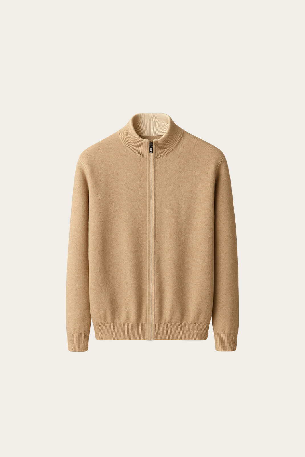 Deve Tüyü Inside-Out Cashmere Hırka 6