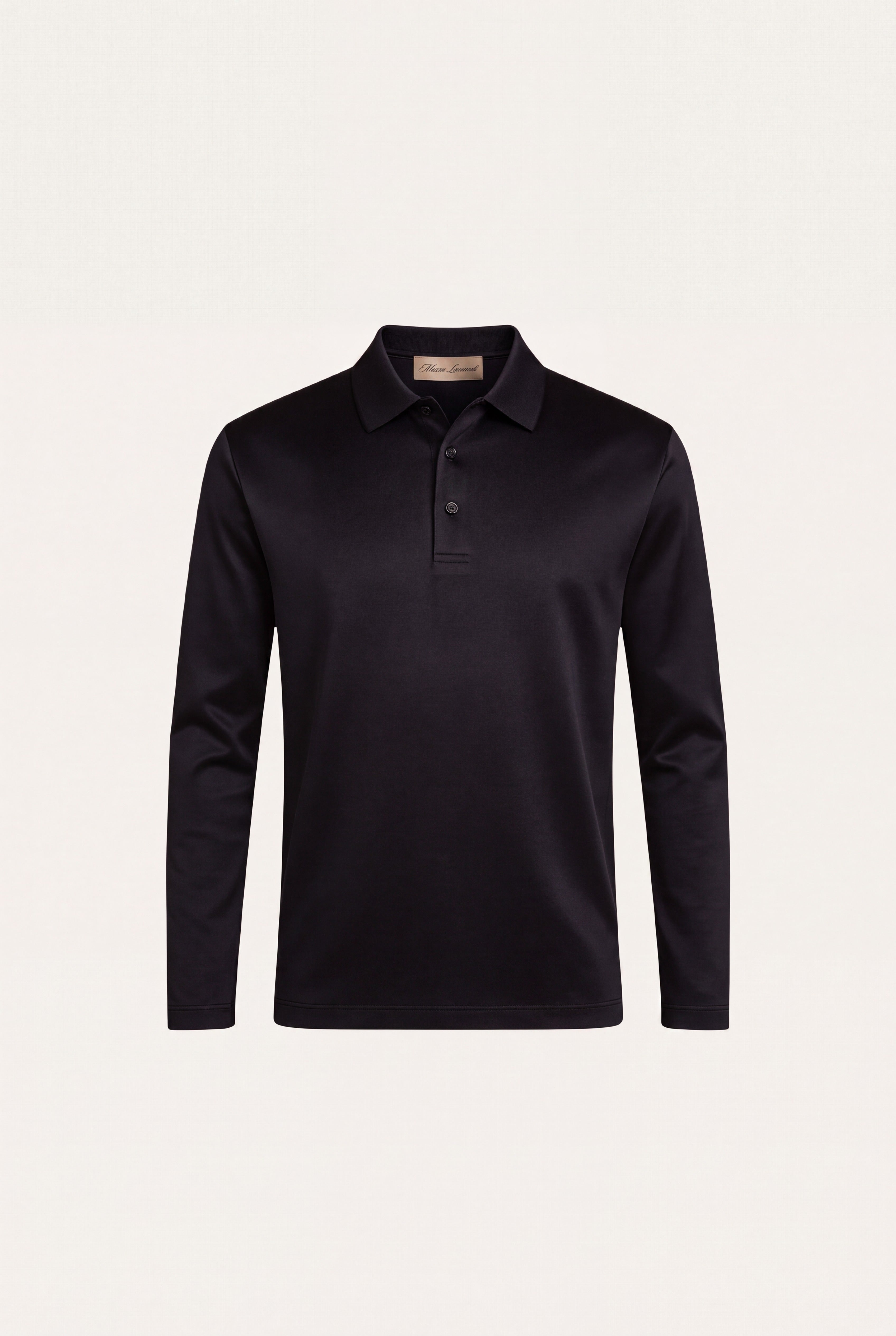 Siyah Imperial Uzun Kollu Polo